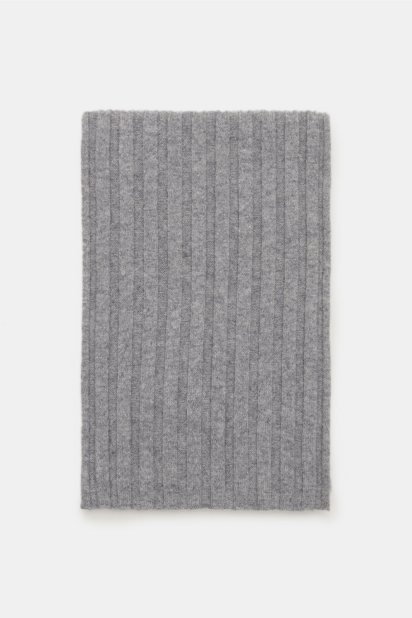 Cashmere scarf grey