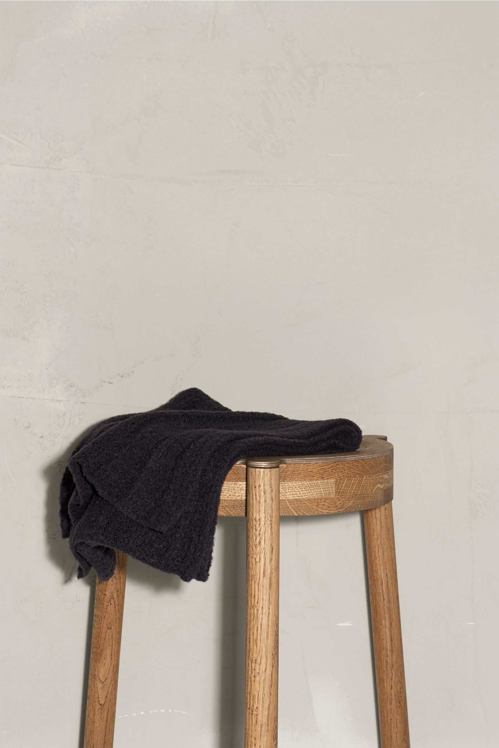 04651/ A trip in a bag Schal 'Chunky Scarf' dark navy