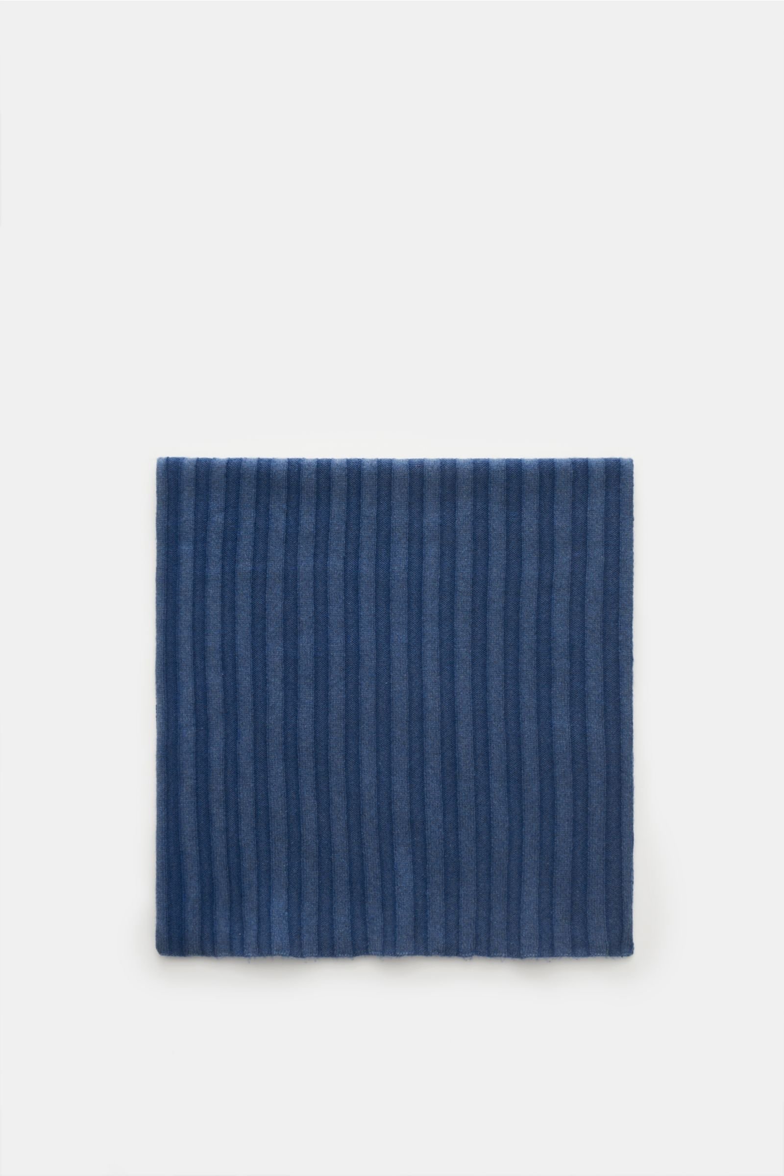 Cashmere scarf grey-blue