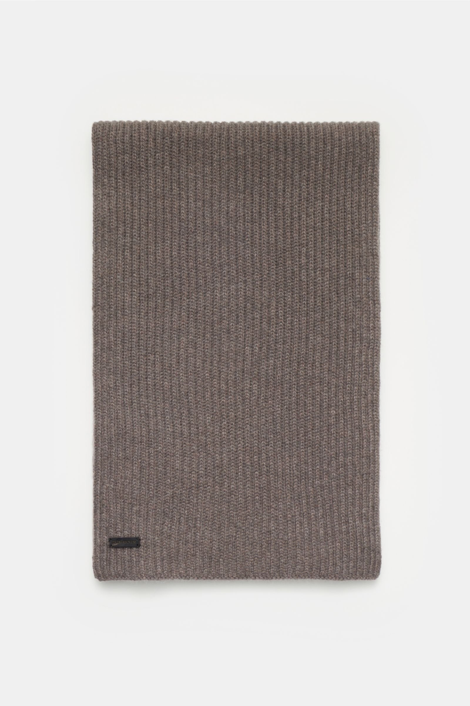 Cashmere scarf 'Marvin' grey-brown