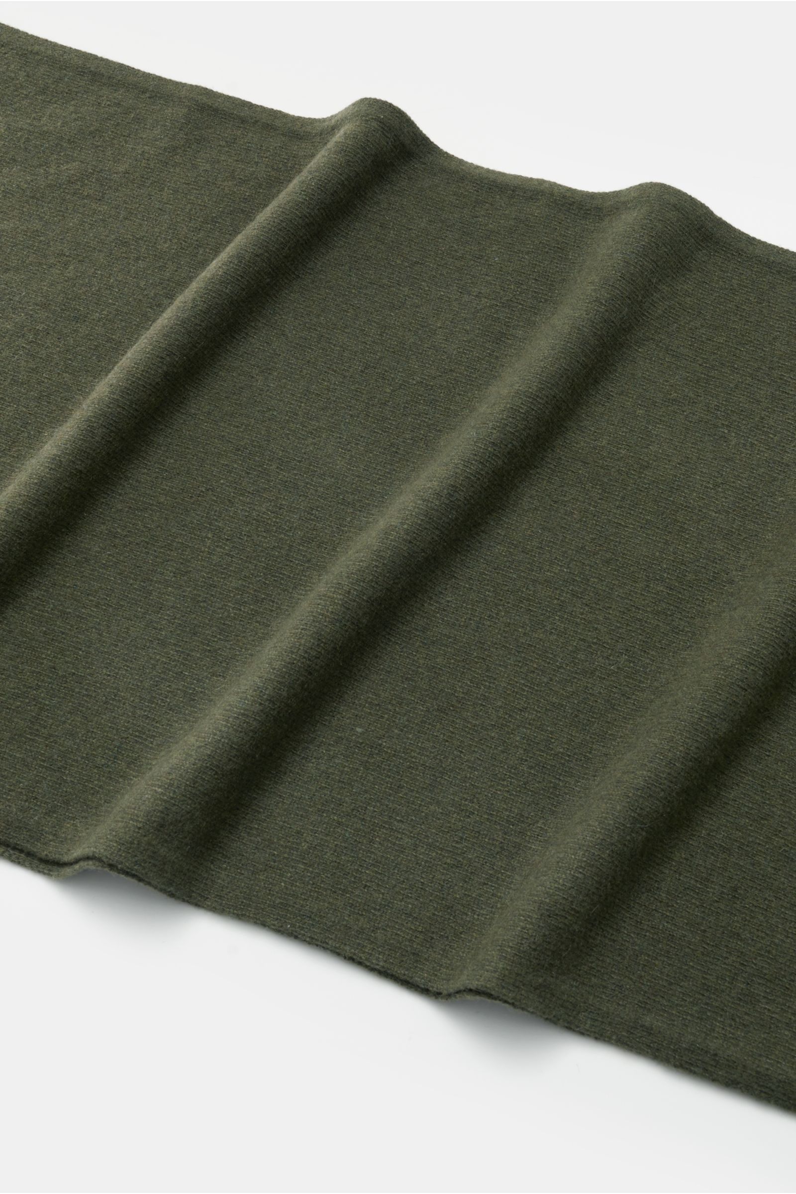 von Braun Cashmere scarf olive