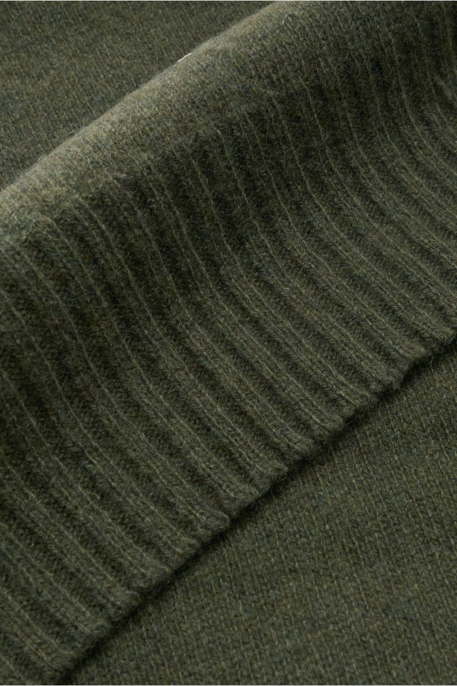 von Braun Cashmere scarf olive
