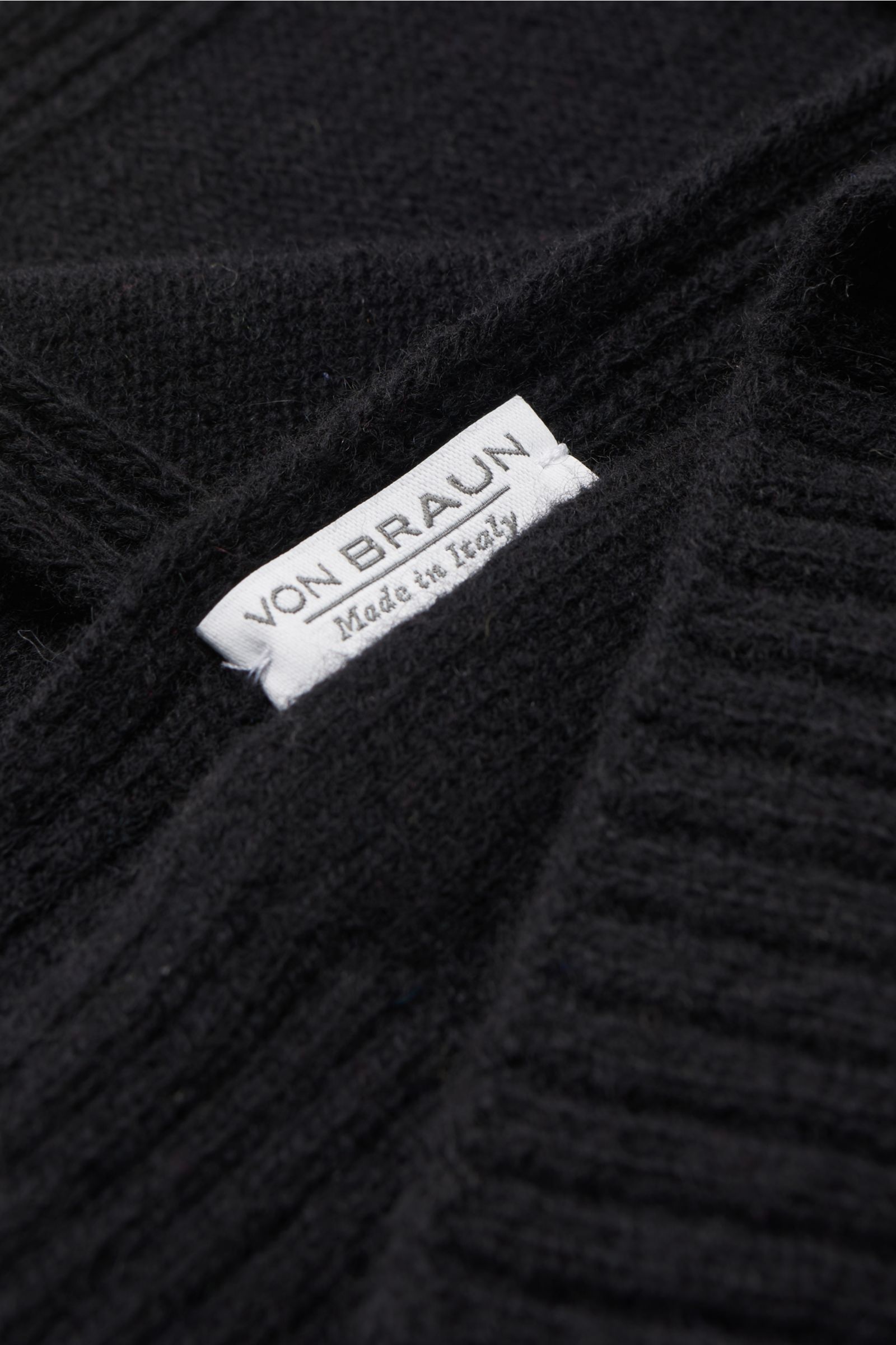 von Braun Cashmere scarf black