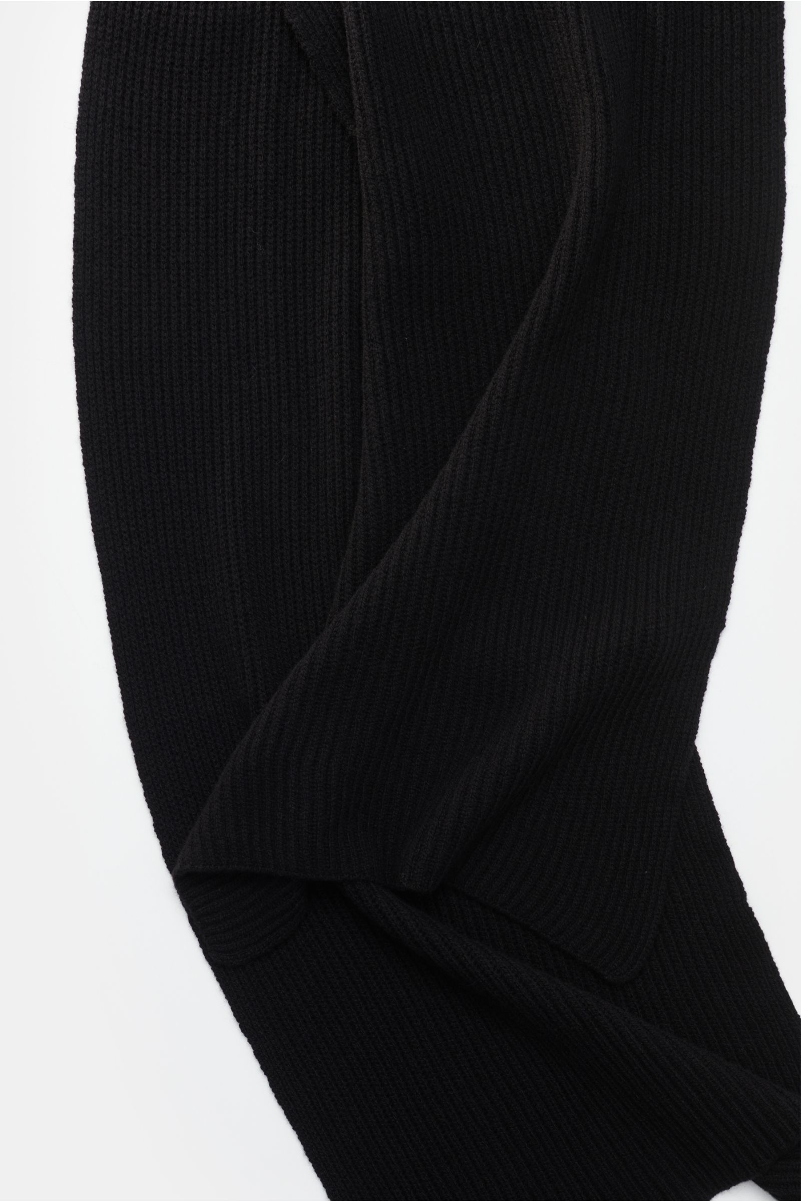 Cruciani Cashmere Schal schwarz