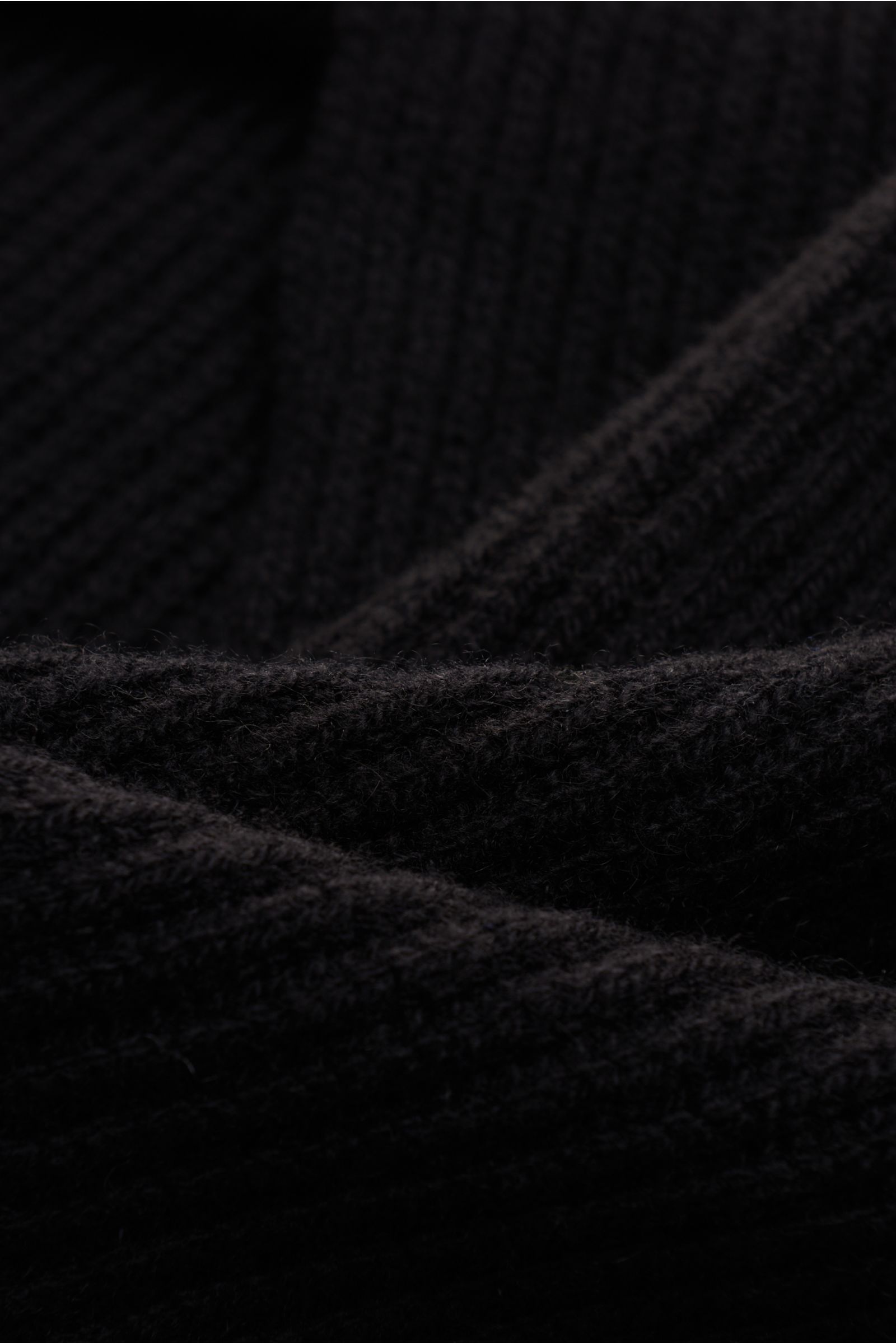Cruciani Cashmere Schal schwarz