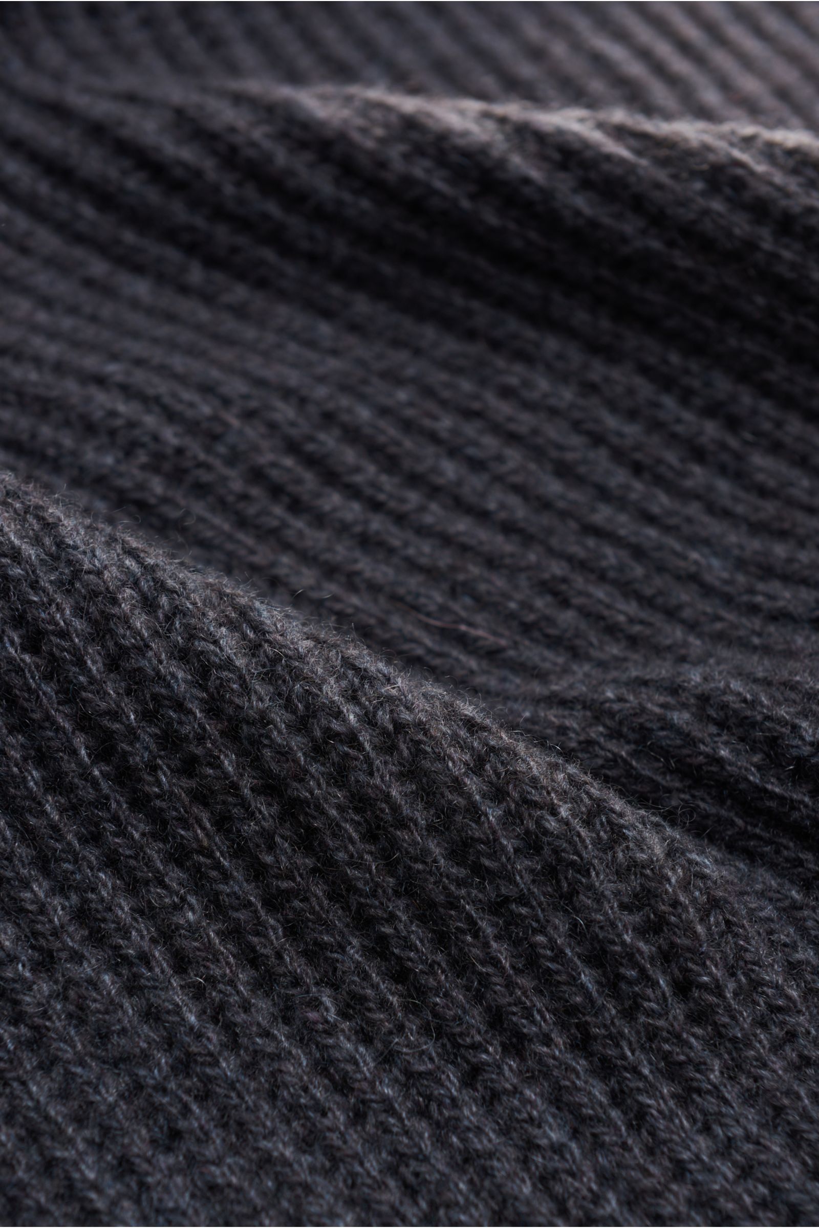 Cruciani Cashmere Schal dunkelgrau meliert