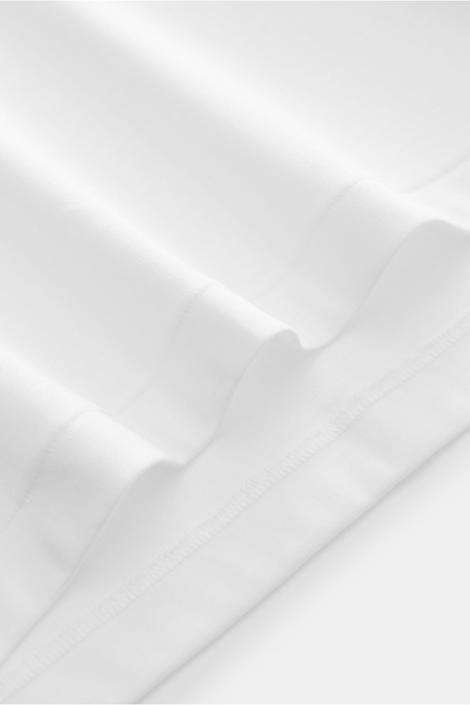 Zimmerli Rundhals-Unterhemd 'Sea Island' weiß