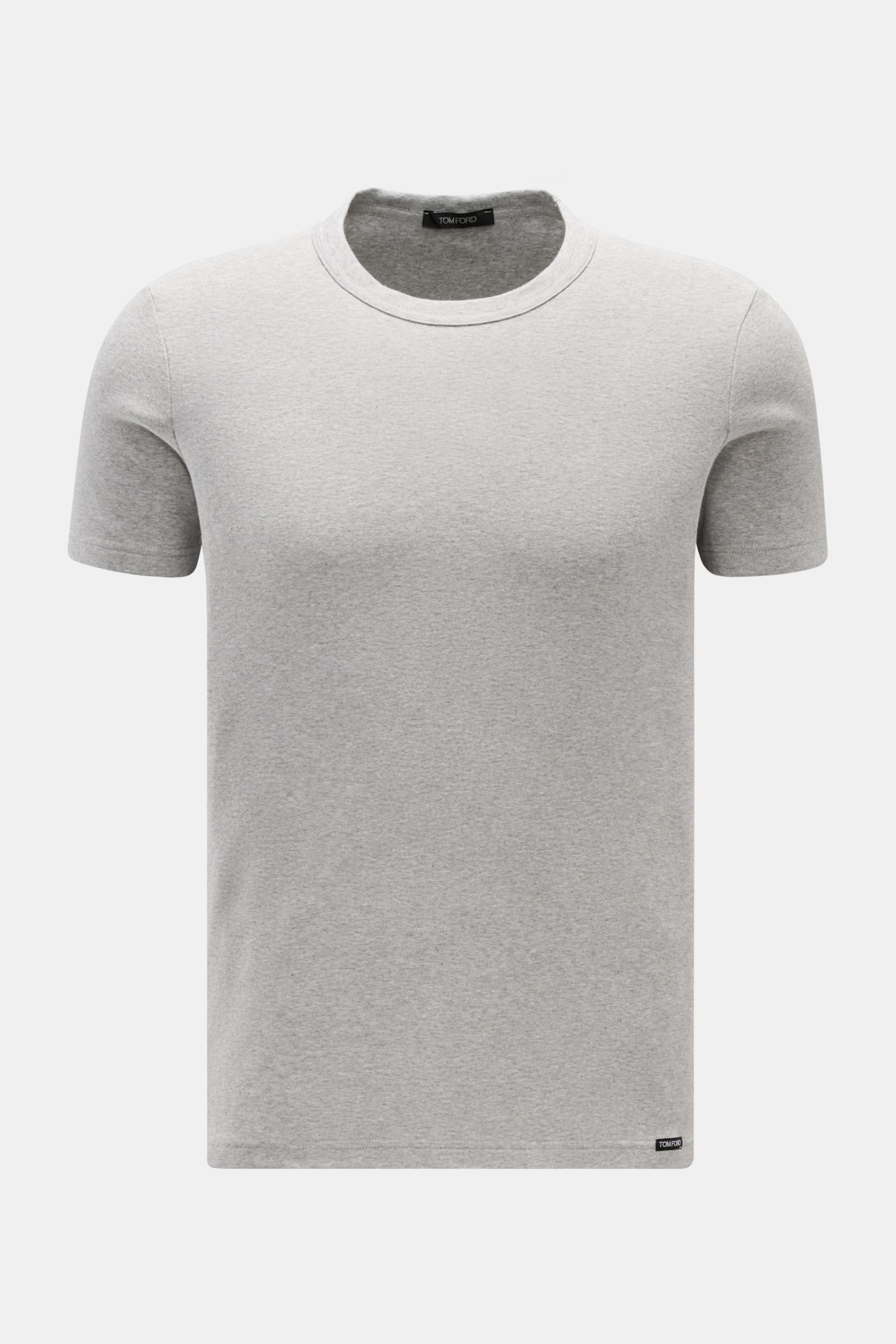 Tom Ford Rundhals-Unterhemd grau meliert