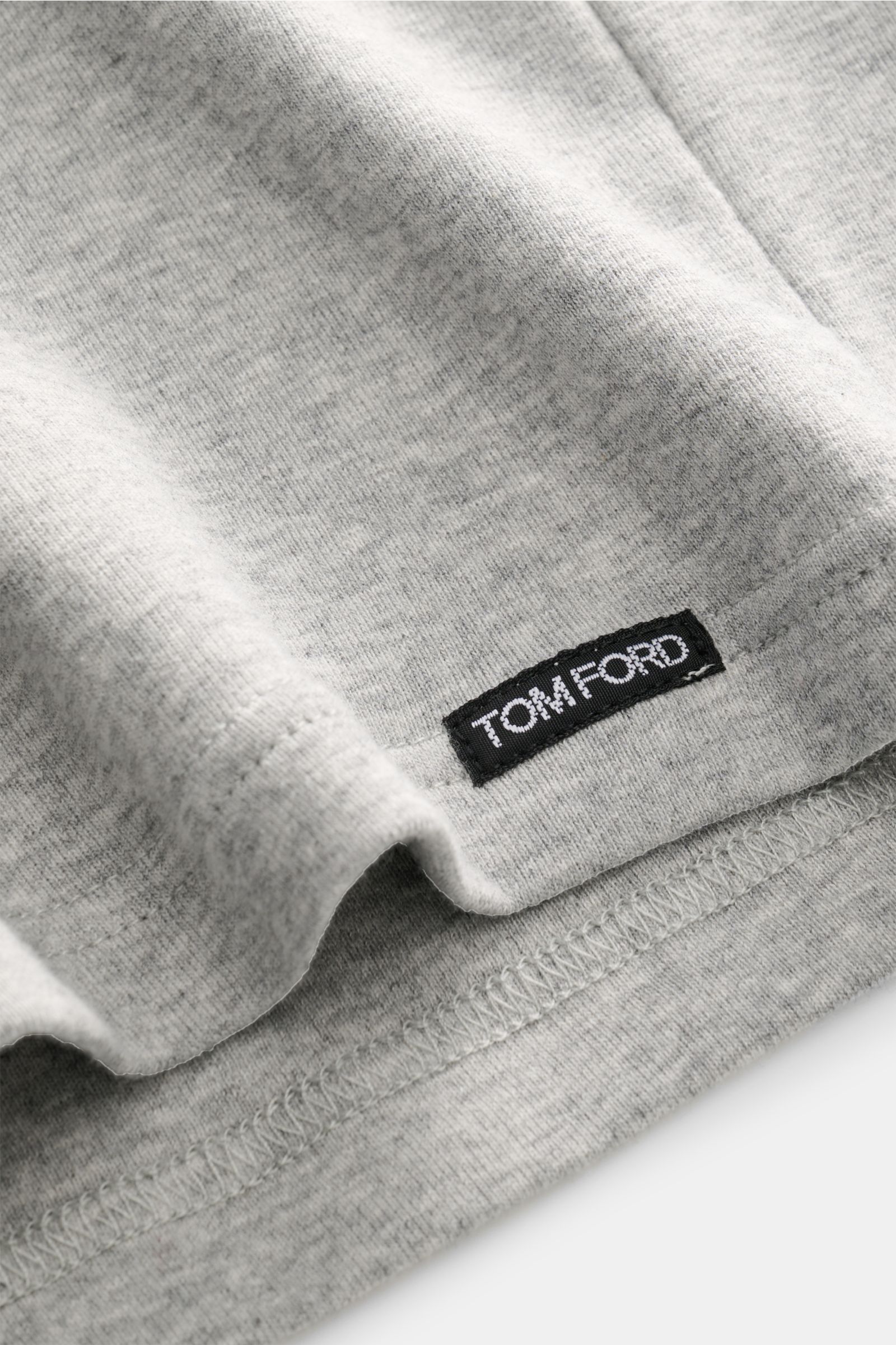 Tom Ford Rundhals-Unterhemd grau meliert