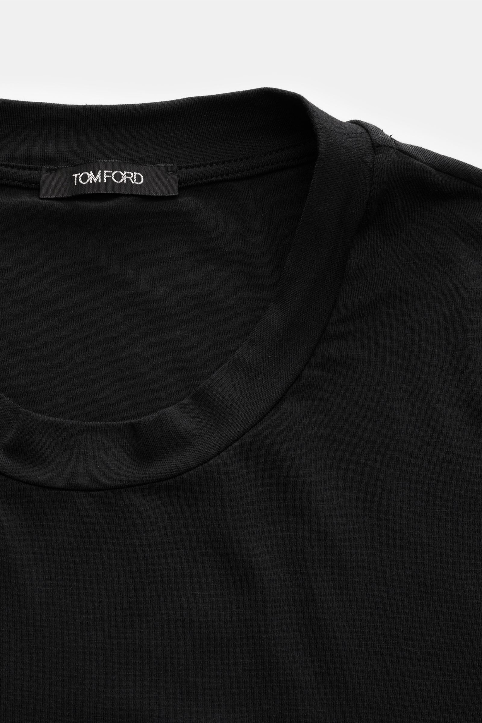 Tom Ford Langarm-Unterhemd schwarz