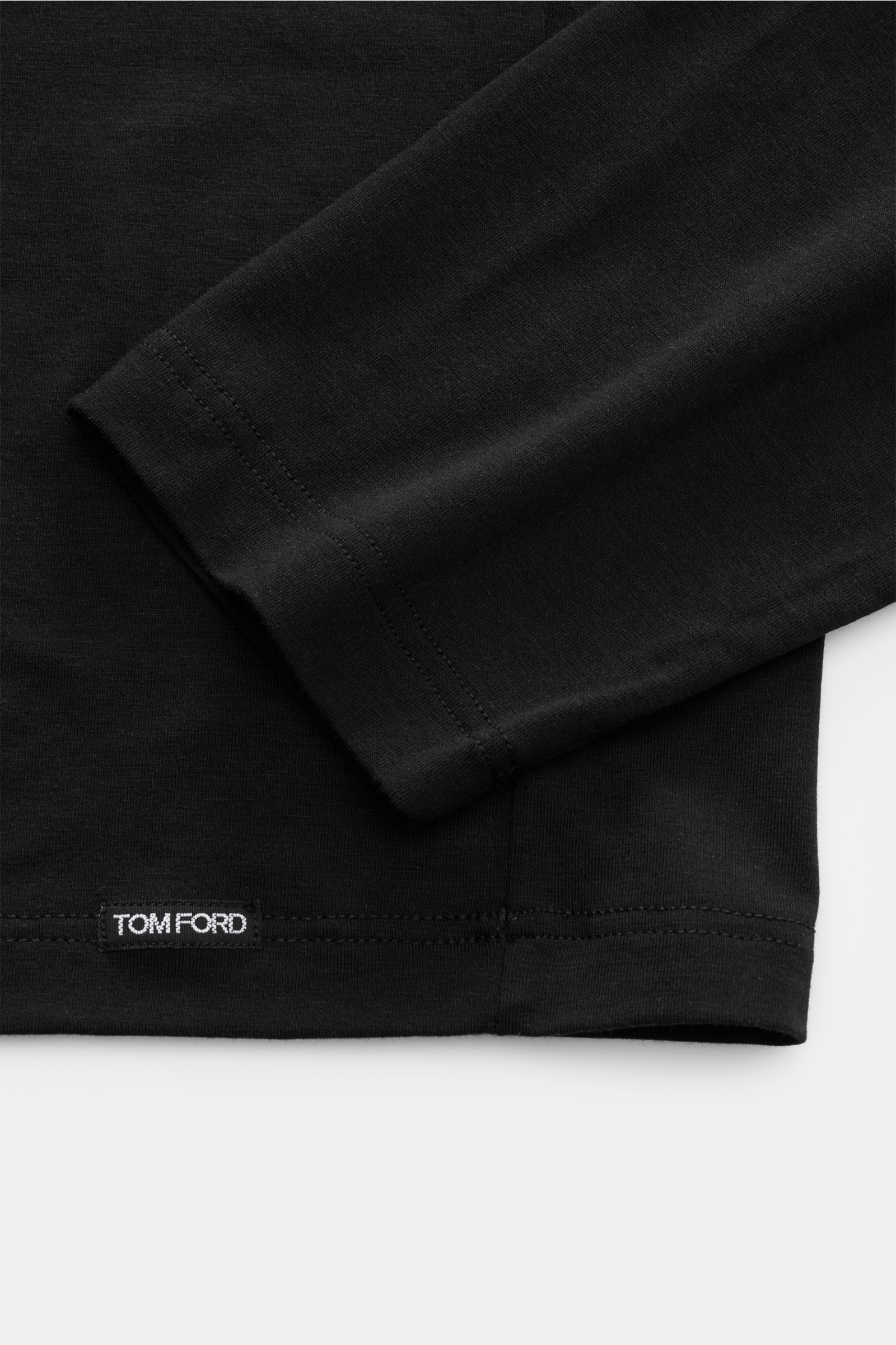 Tom Ford Langarm-Unterhemd schwarz