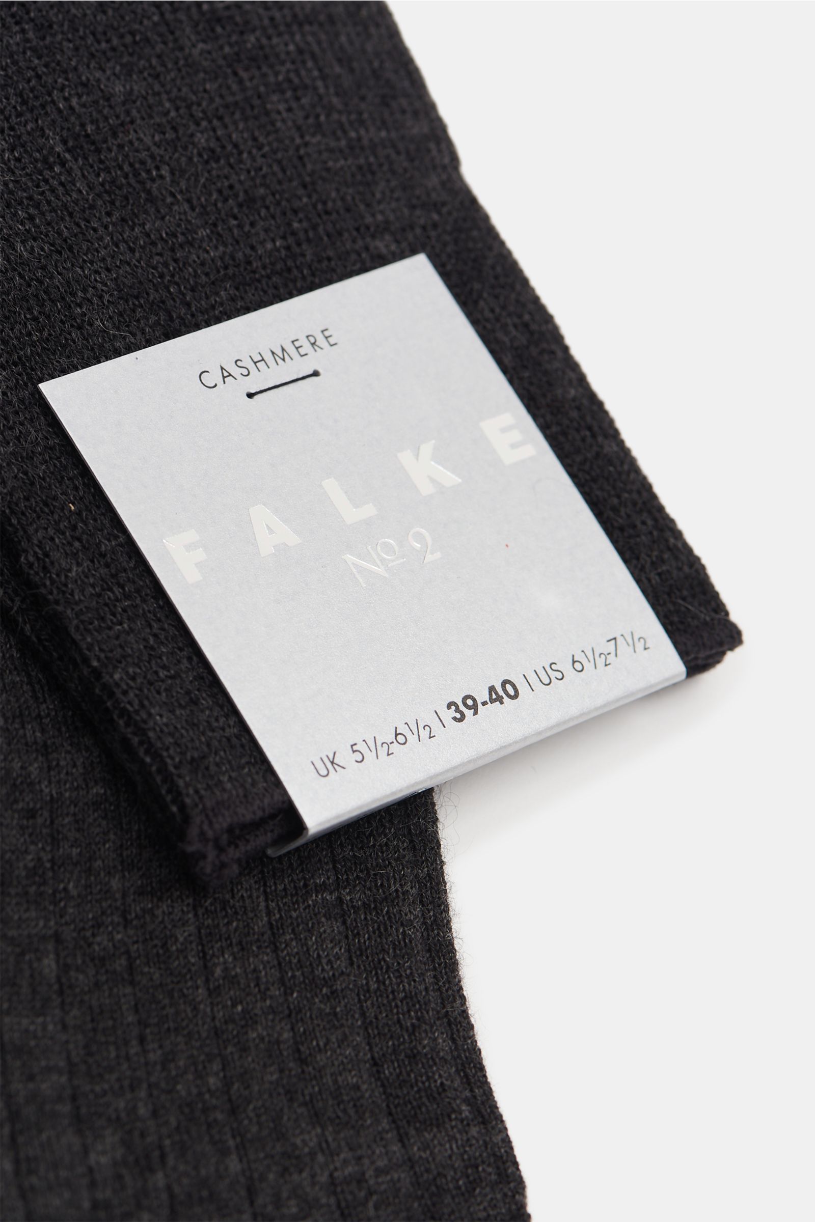 Falke Knee high sock 'No. 2' anthracite