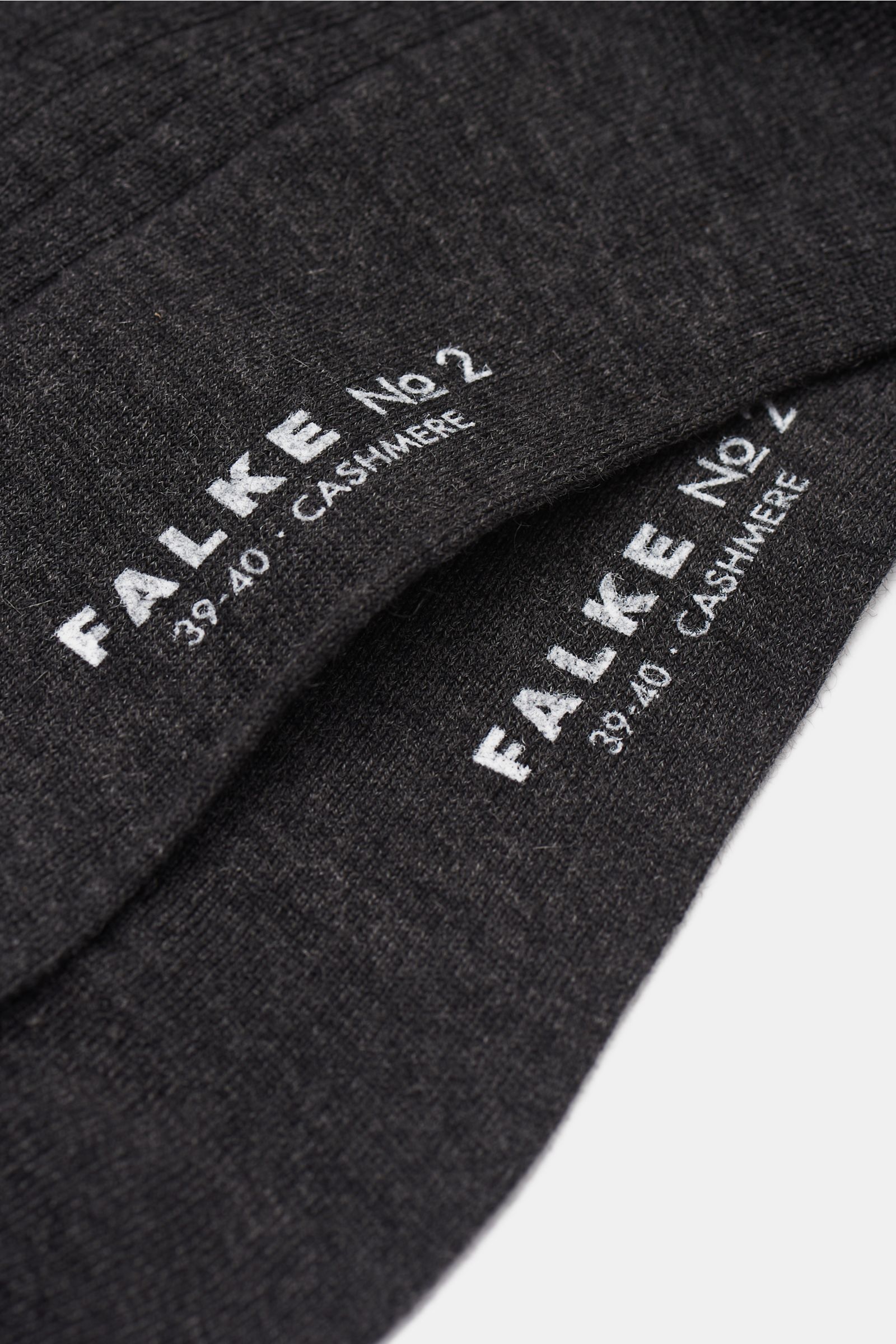 Falke Knee high sock 'No. 2' anthracite