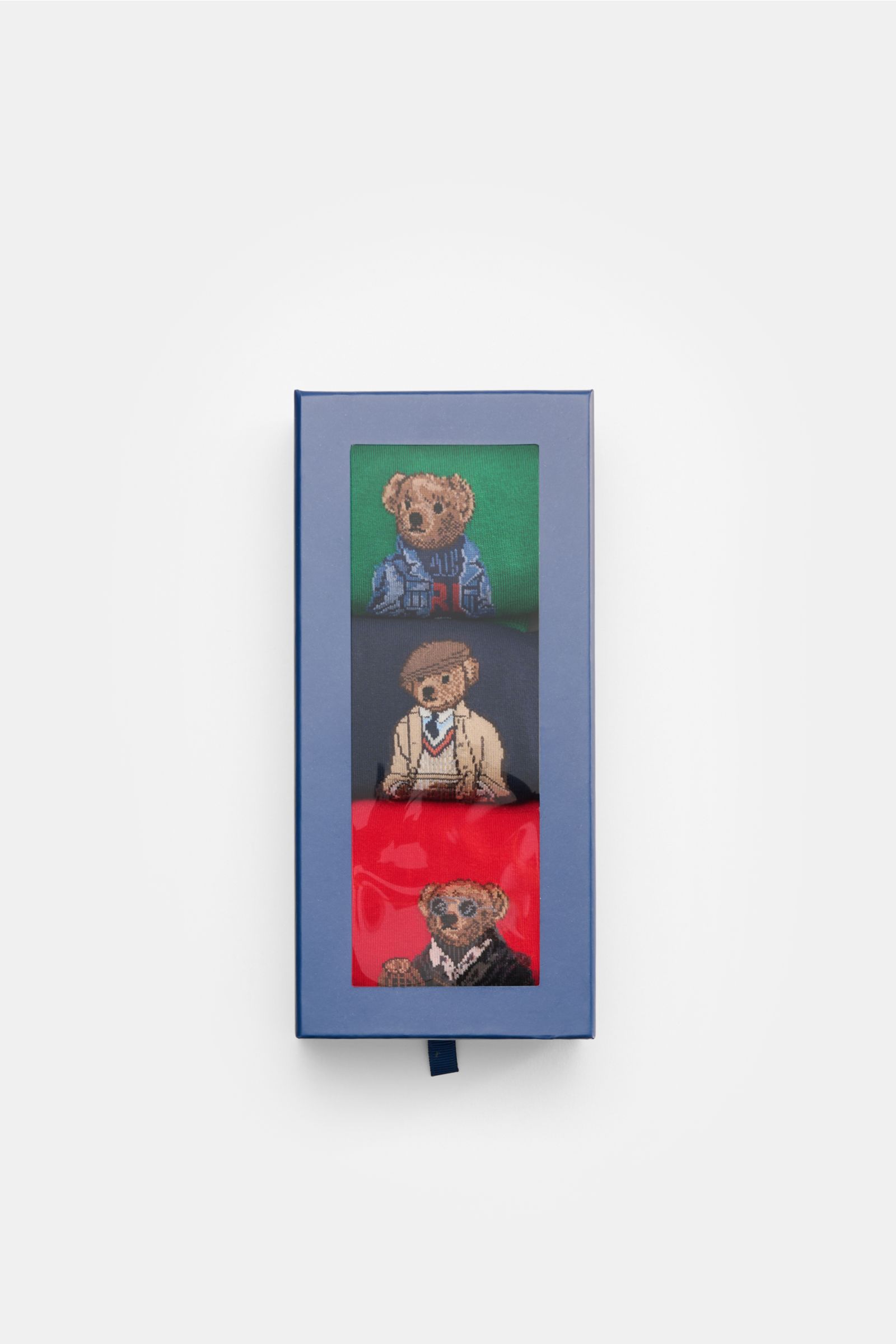 Polo Ralph Lauren Strümpfe 3er-Set grün/navy/rot