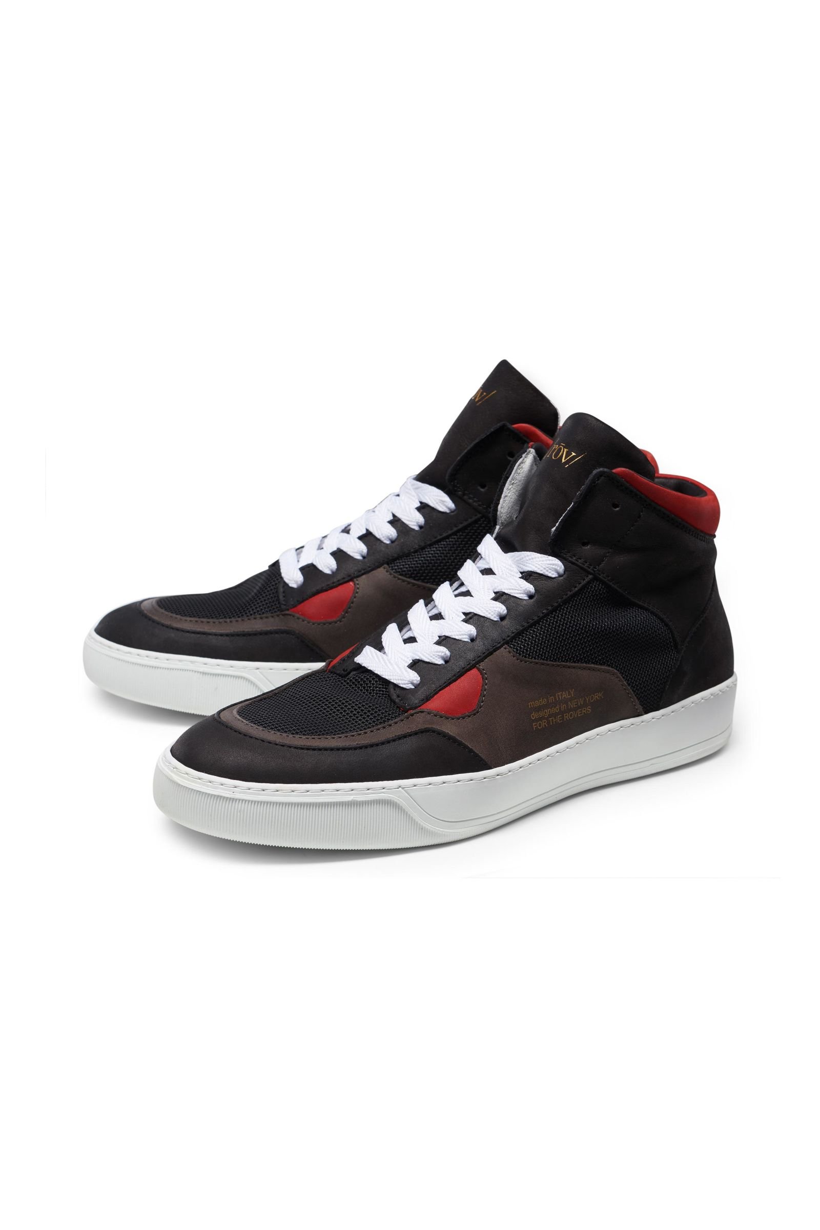 Sneakers 'Play Top Fashion 6' black/red