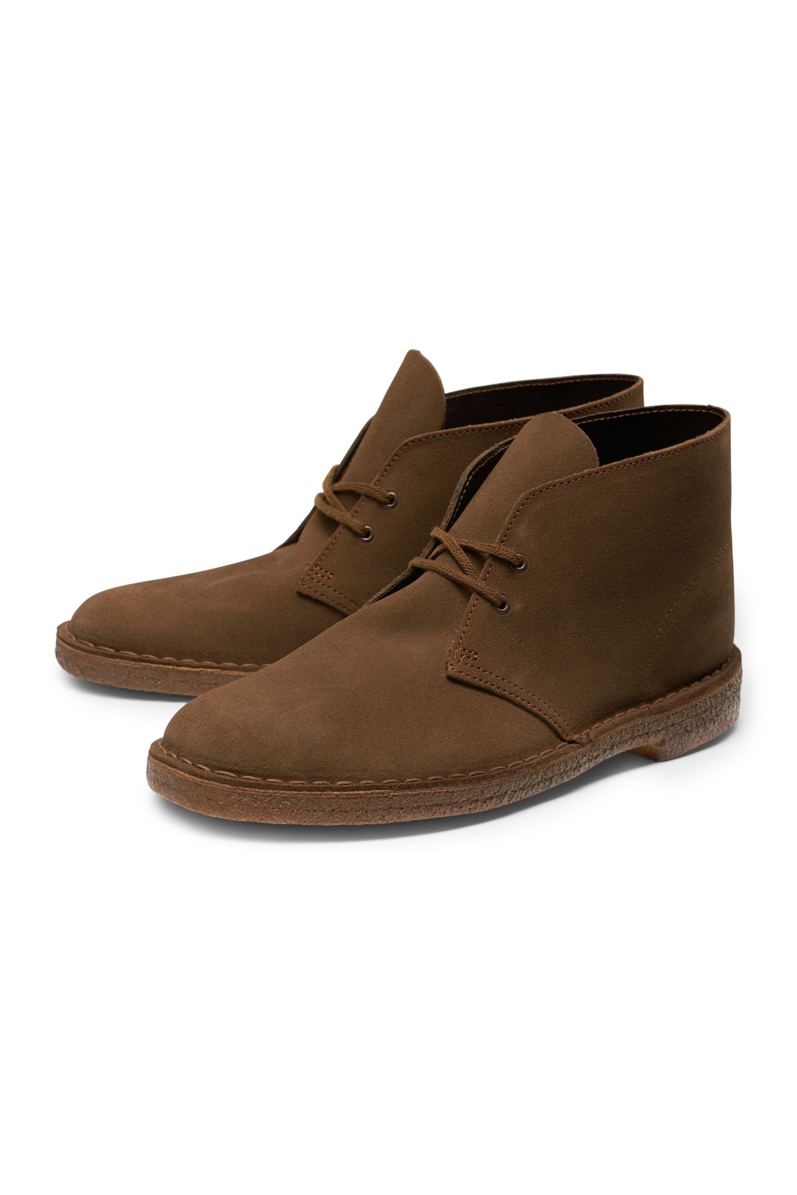 clarks originals desert boots brown