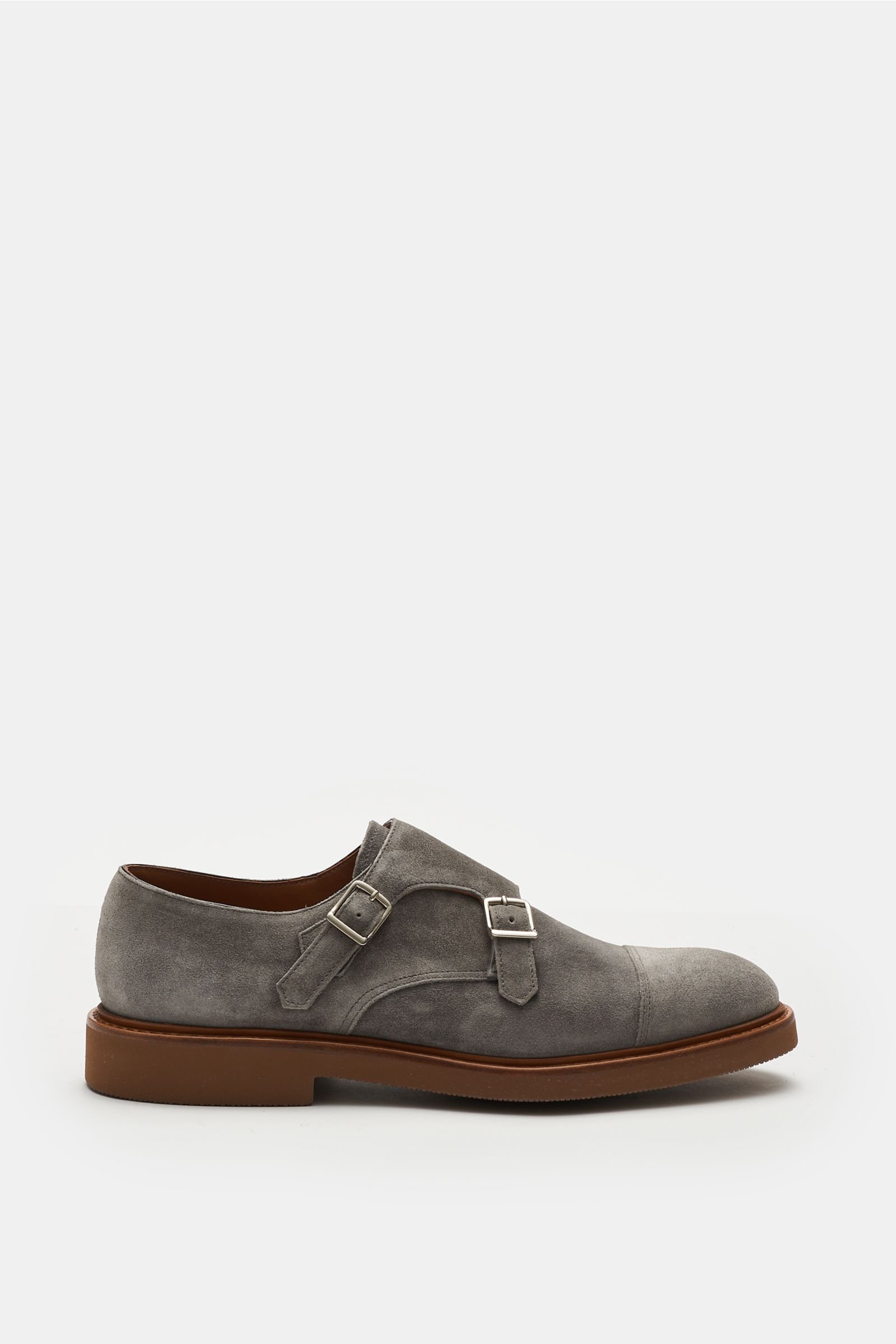 Double monk shoes 'Lambuy' grey