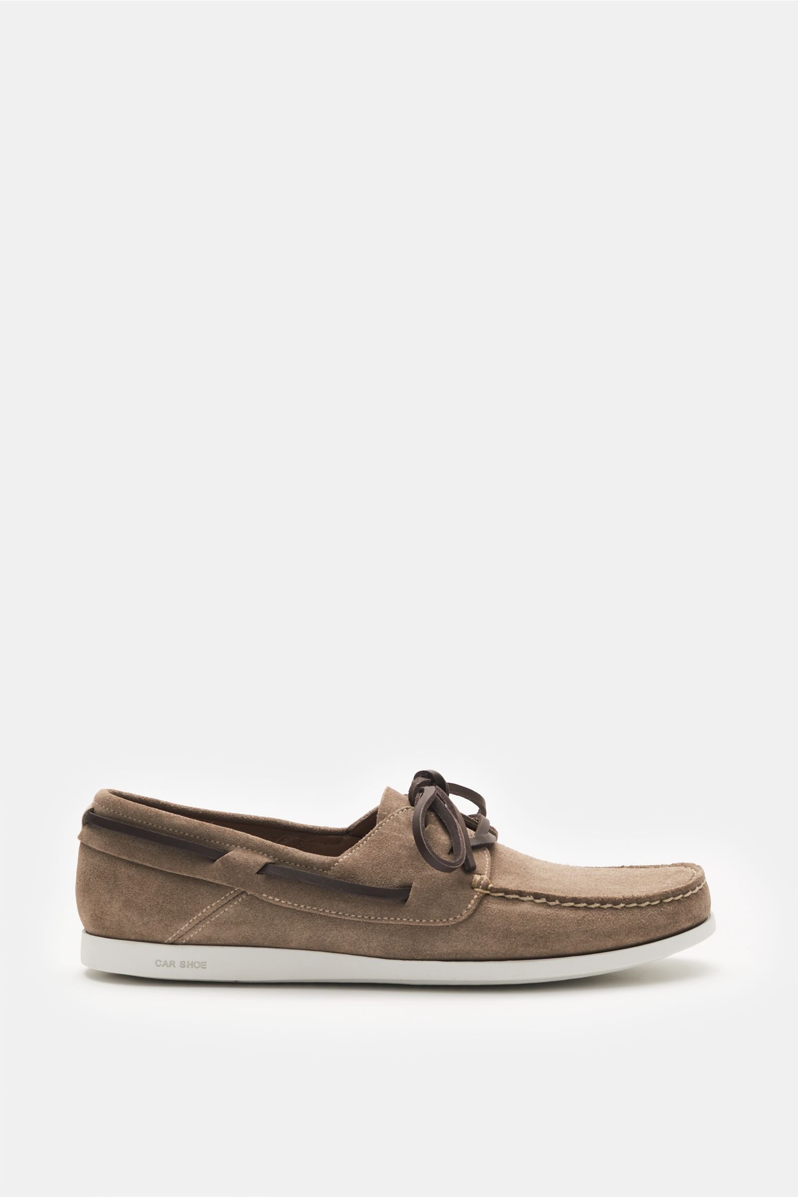 Boat shoes grey-brown