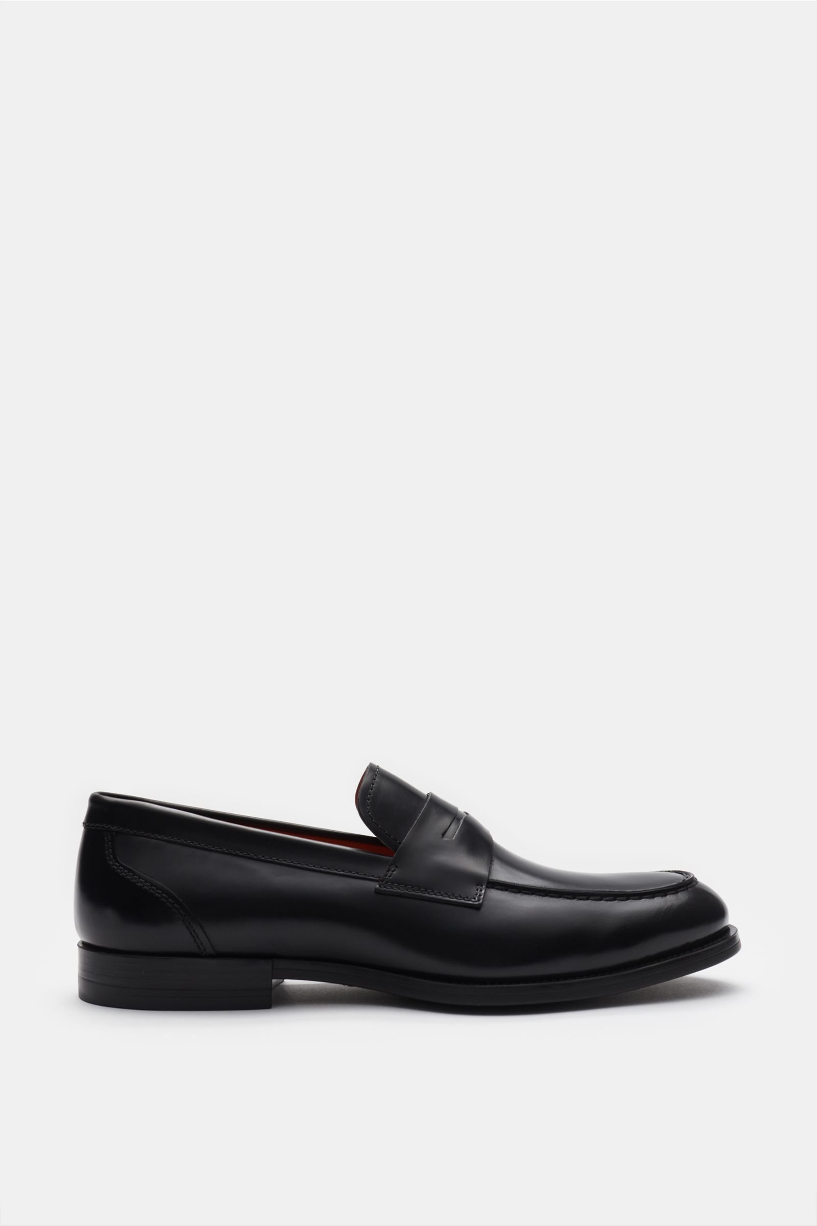 Penny loafers black