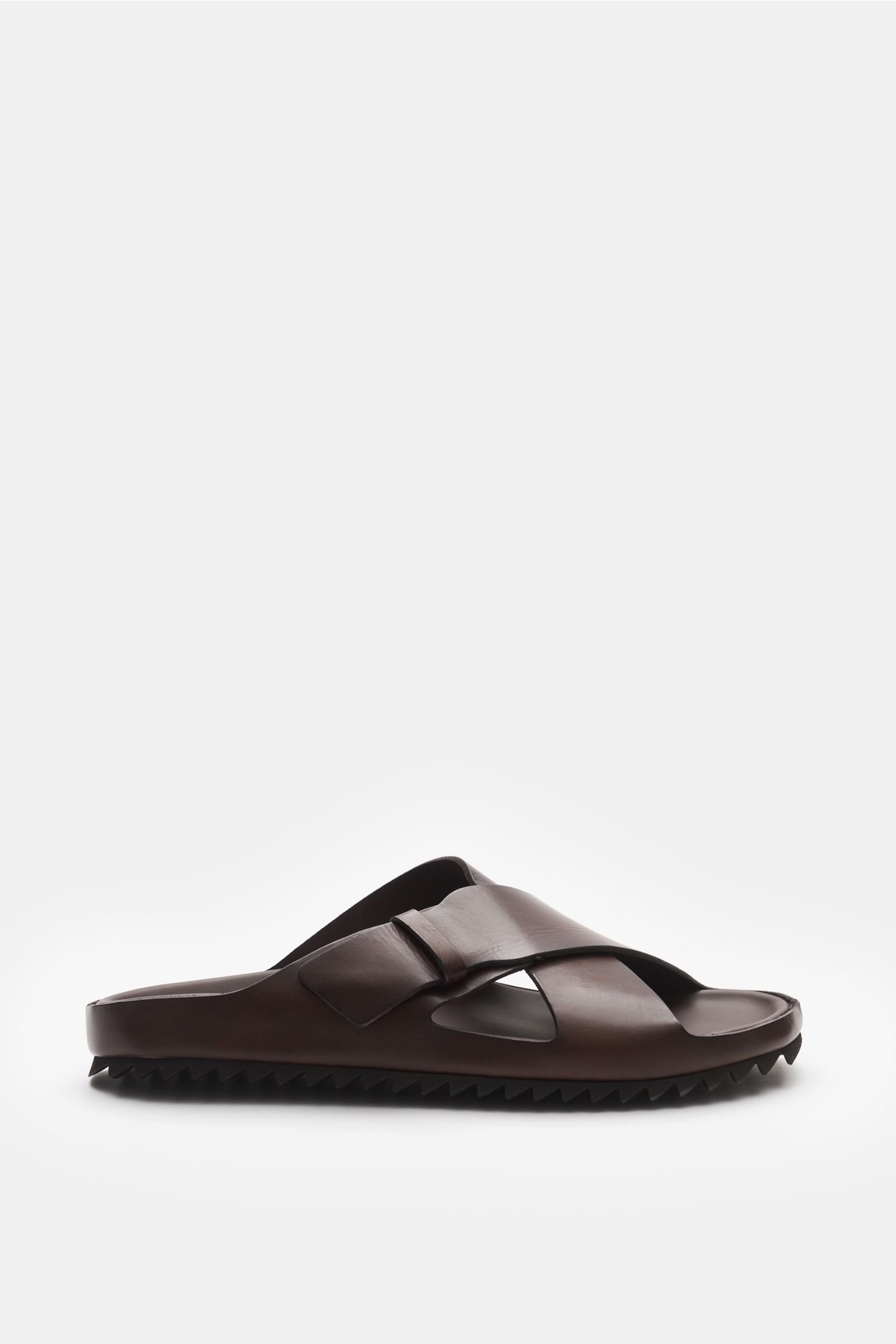 Slip-on sandals 'Agora 003' dark brown