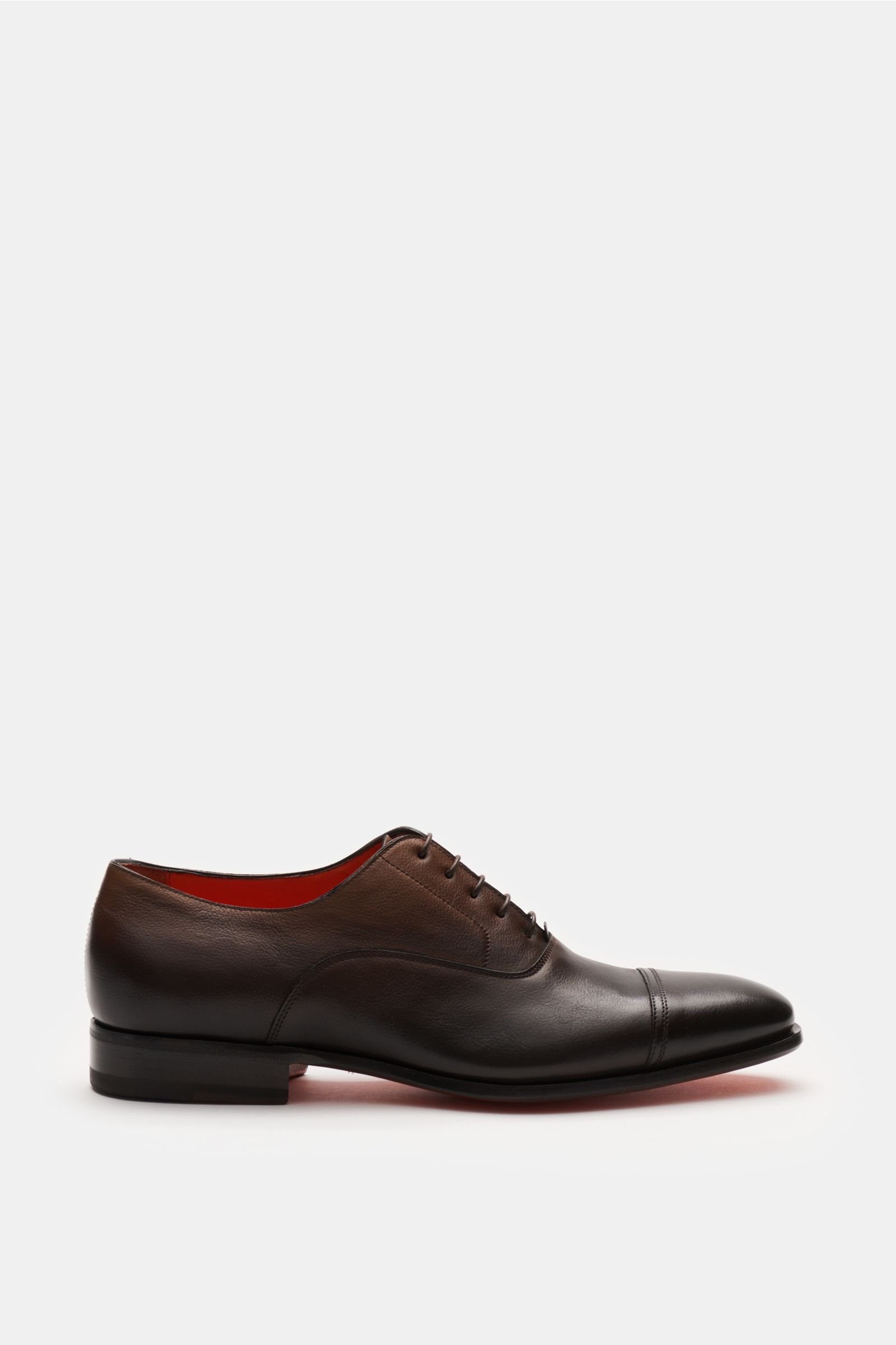 SANTONI Oxford shoes dark brown | BRAUN Hamburg