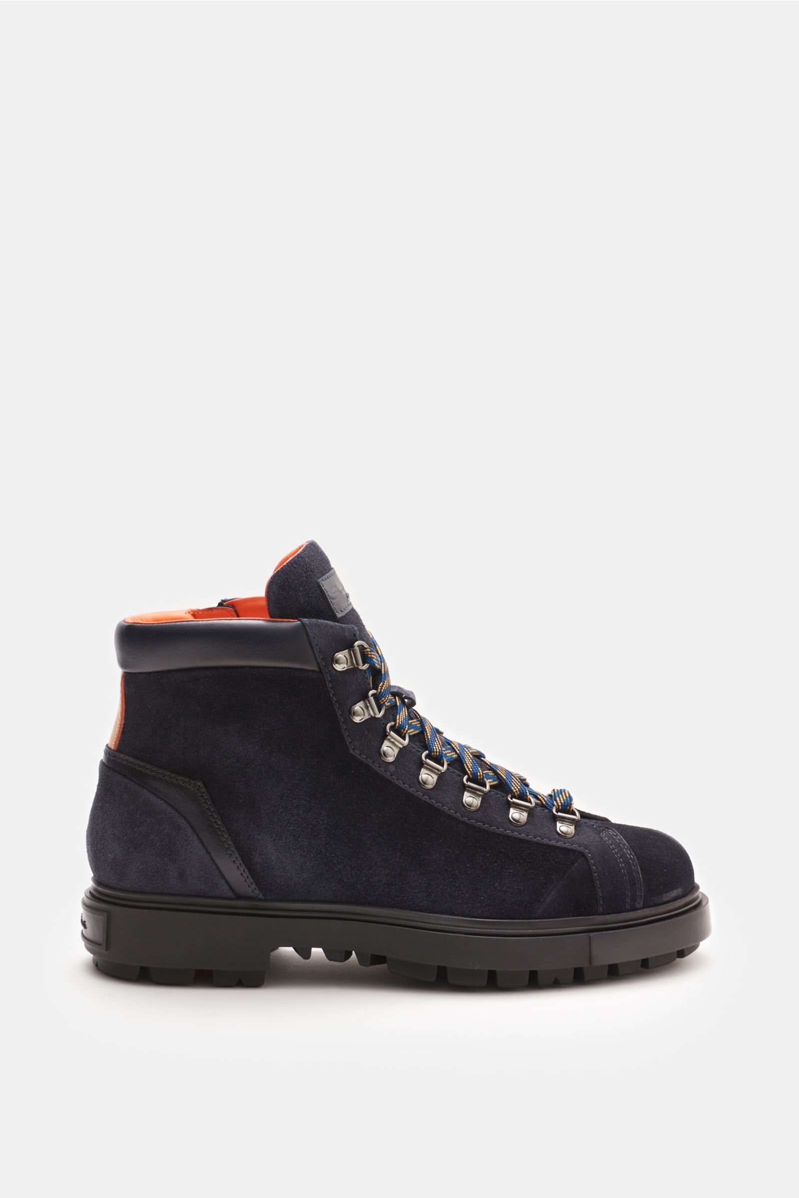 Lace-up boots navy