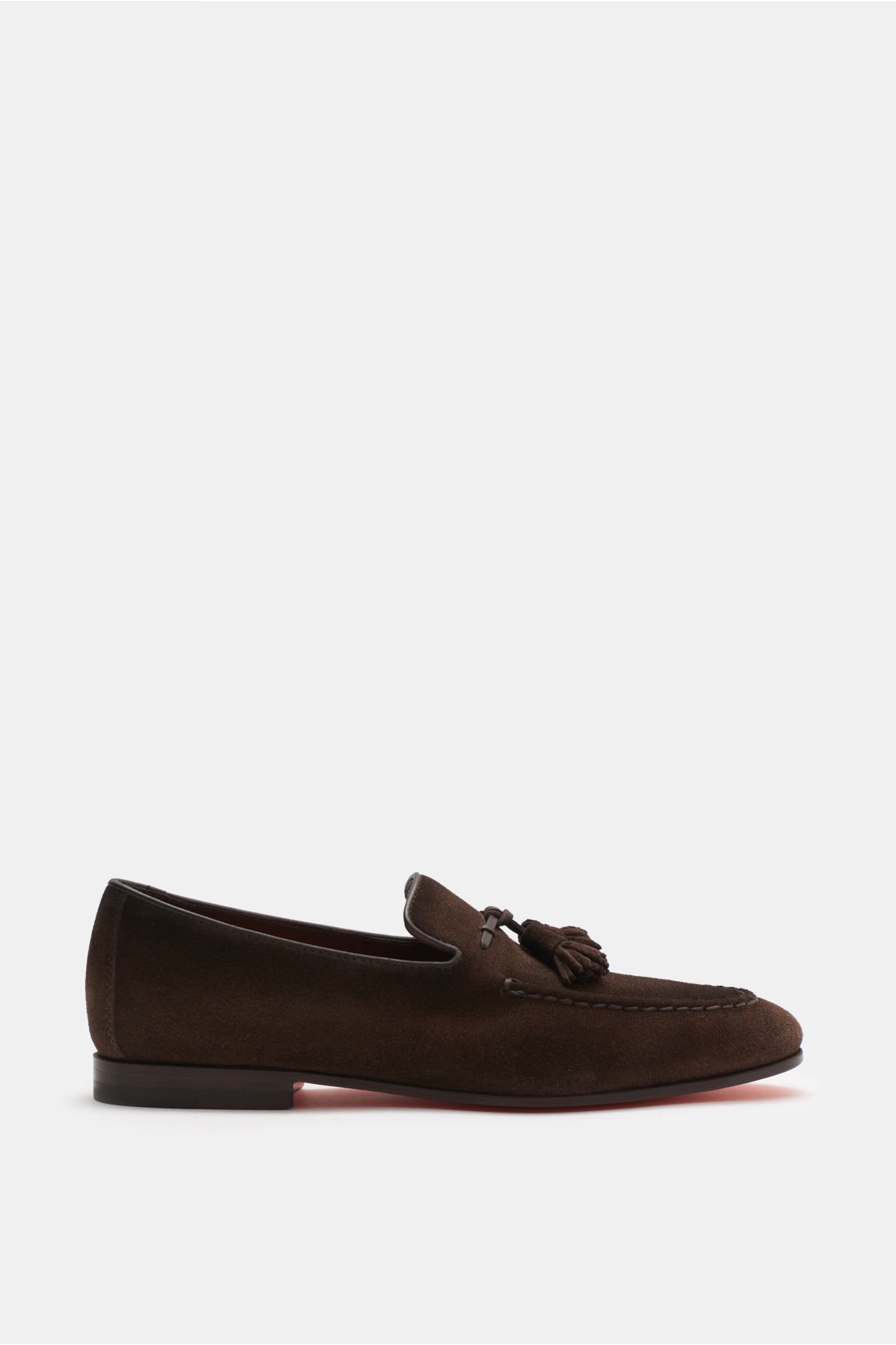 Tassel loafers dark brown