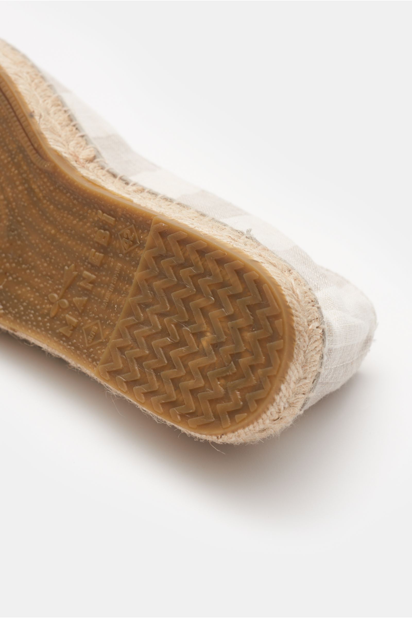 Manebí Espadrilles beige/cream striped