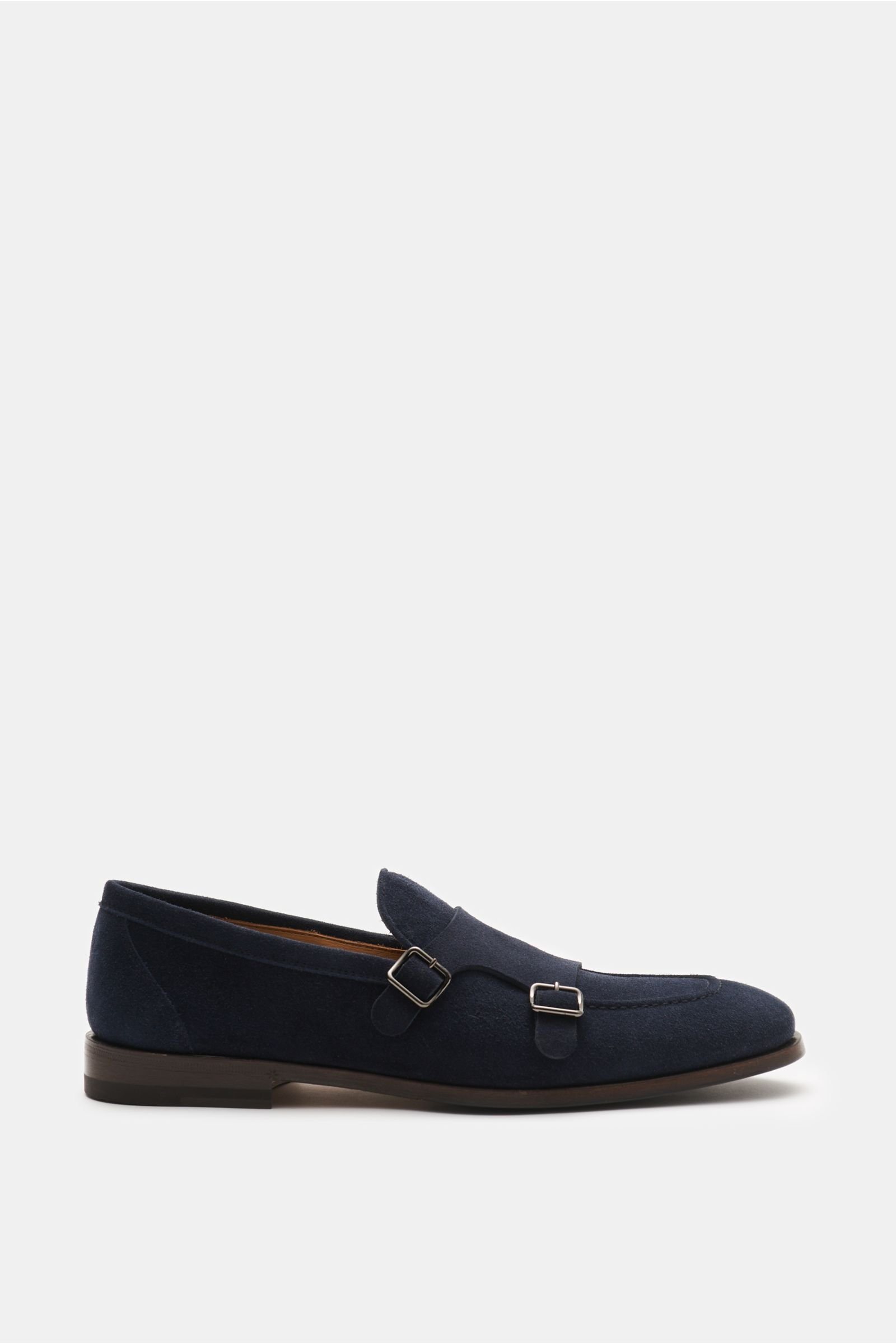 Double monk shoes navy 