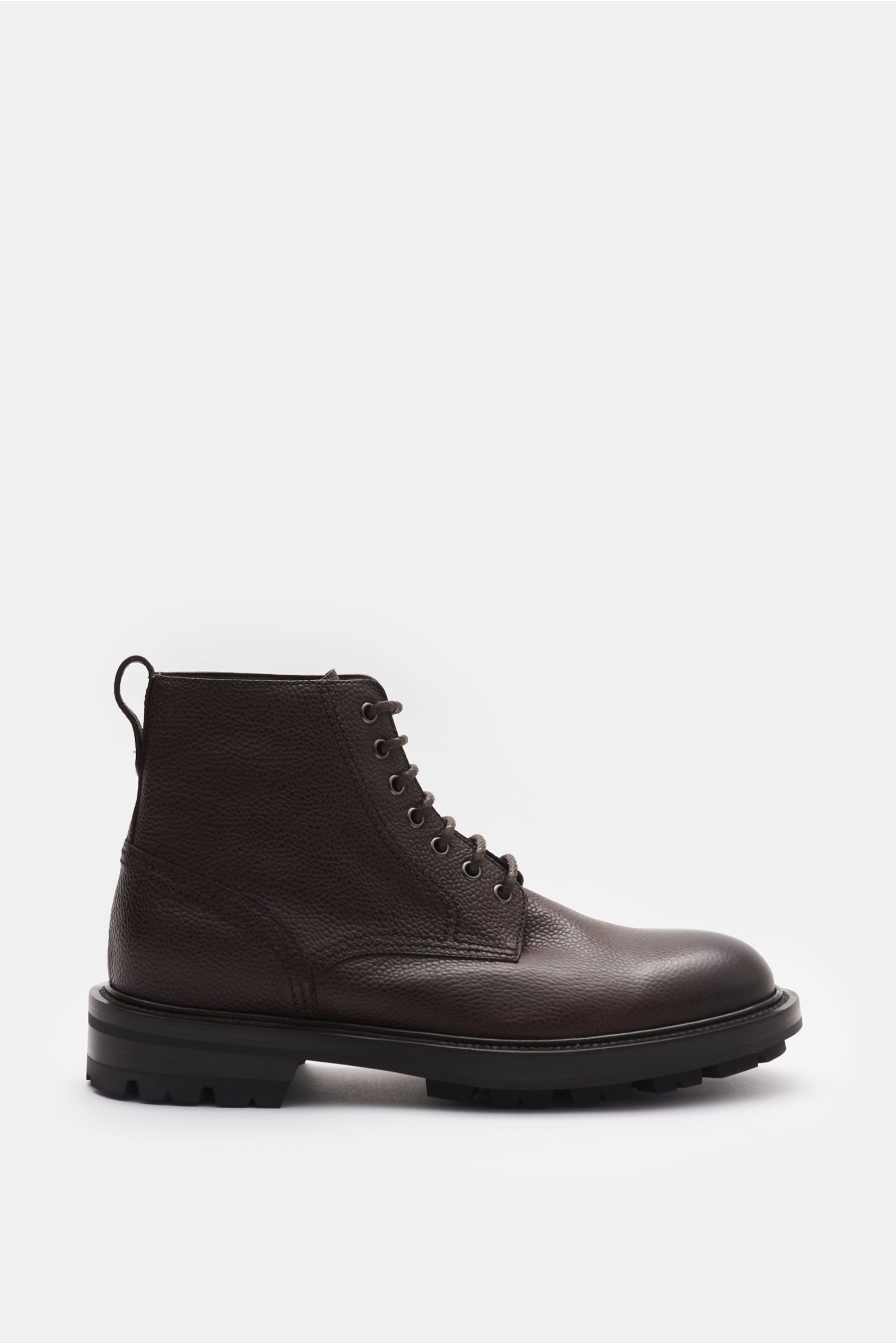 Lace-up boots 'Scotch Delave' dark brown