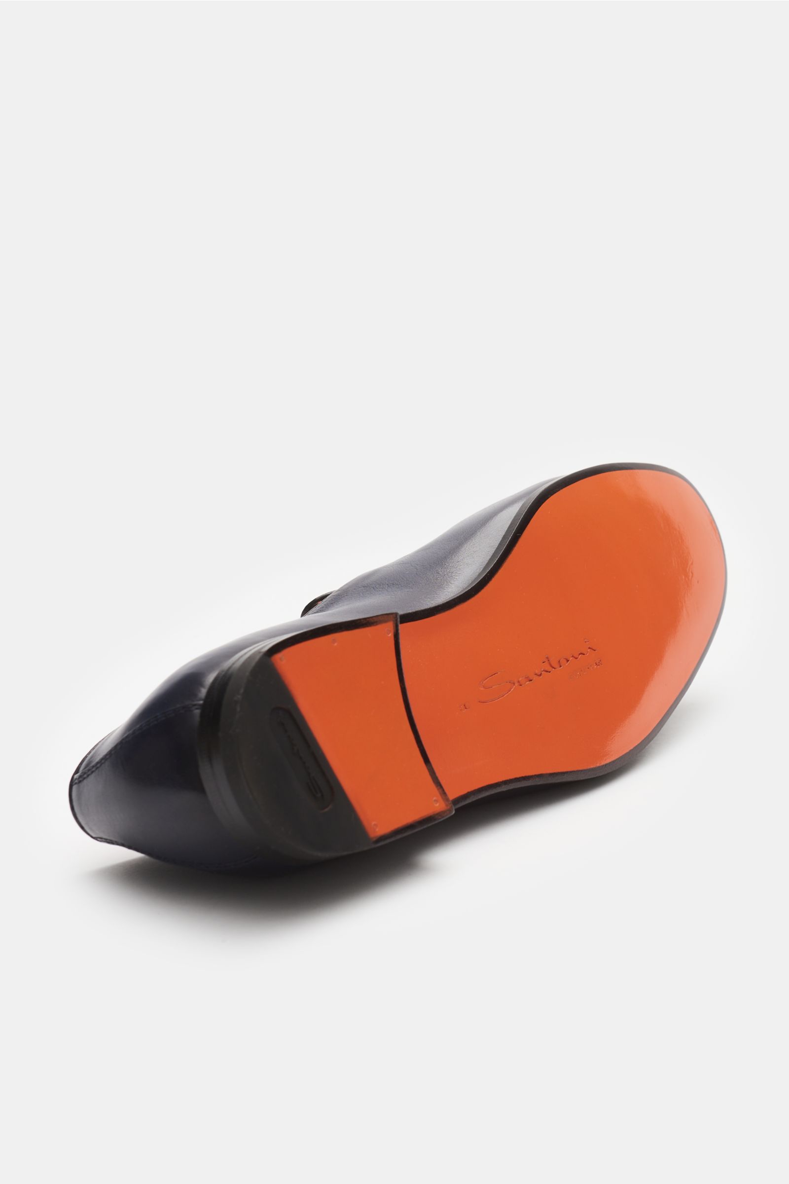 SANTONI Tassel Loafer navy | BRAUN Hamburg 