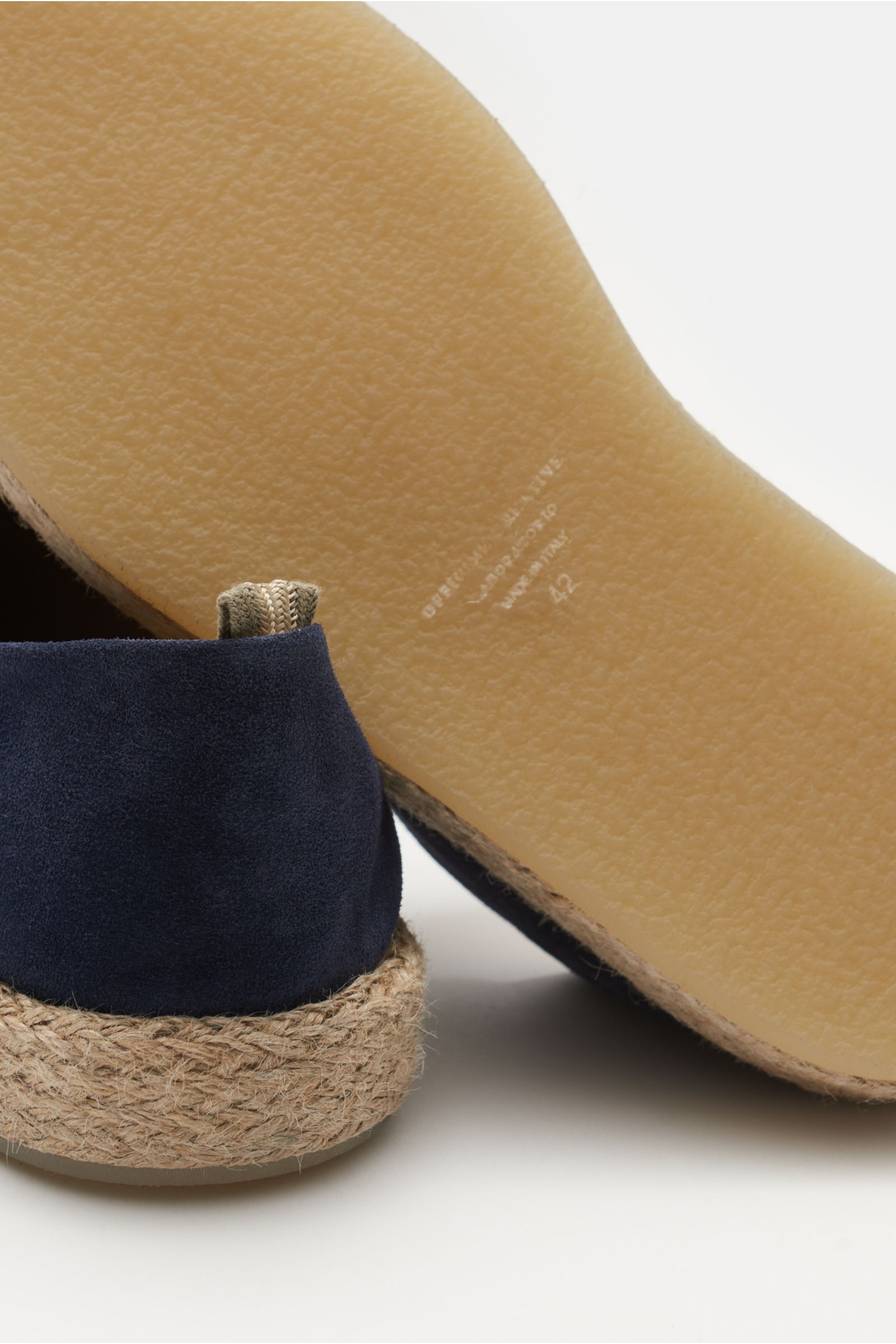 Officine Creative Espadrilles 'Roped' navy