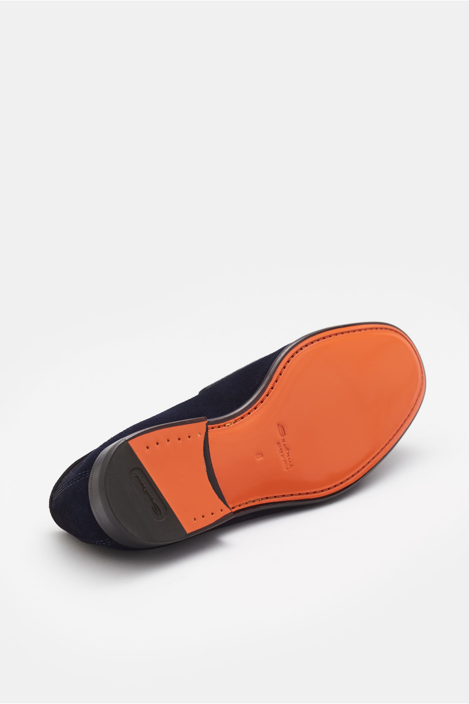 Santoni Double monk shoes navy