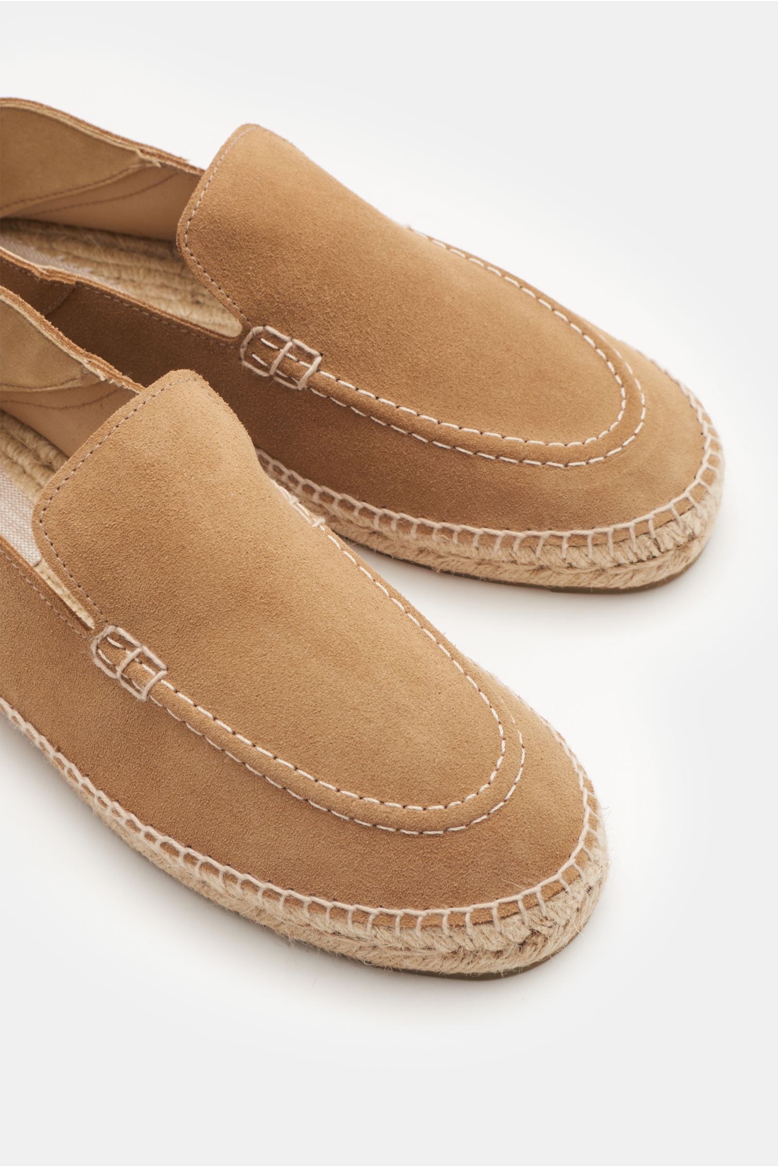 Manebí Espadrilles 'Suede Traveler Loafers' sand