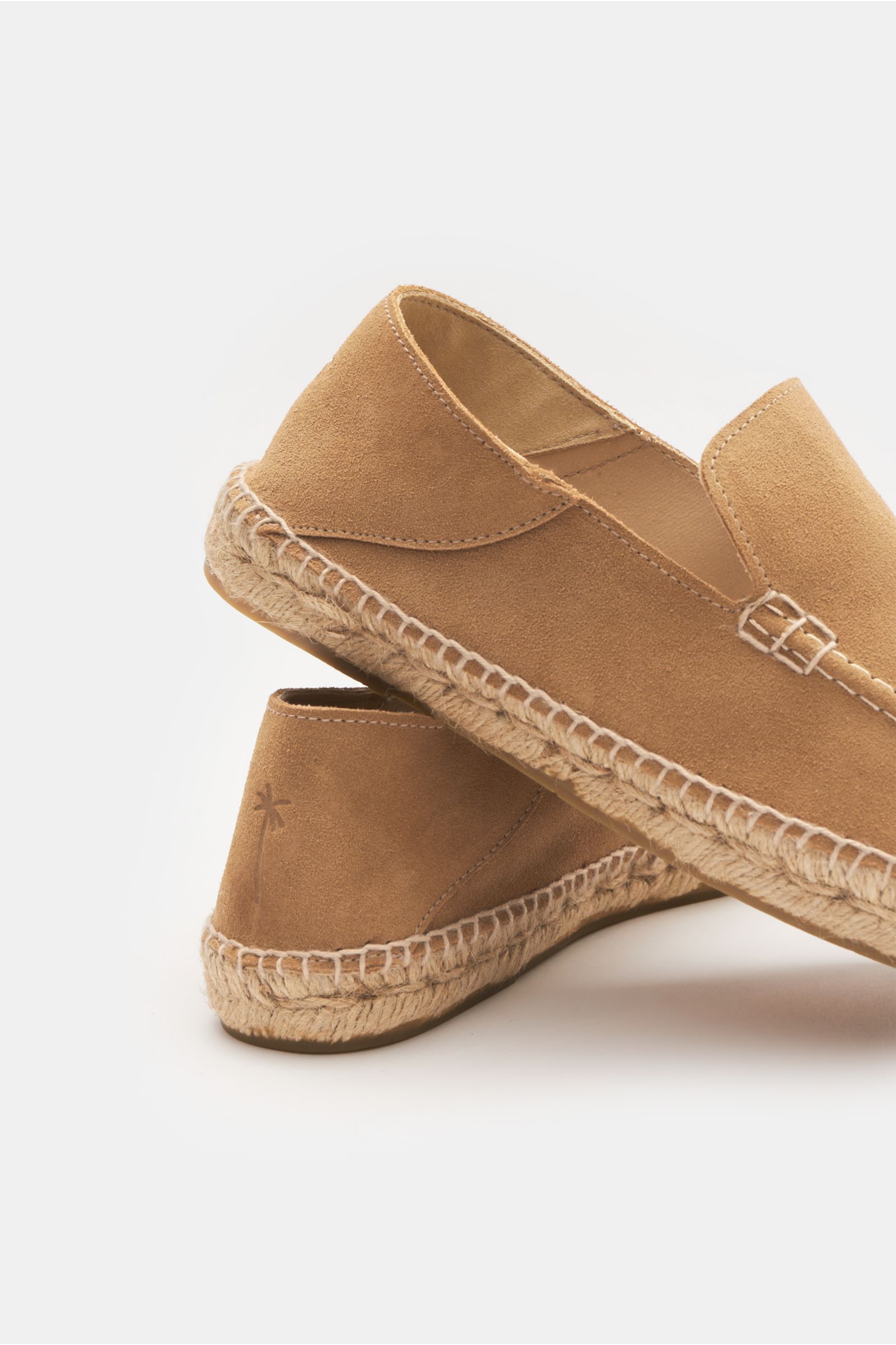 Manebí Espadrilles 'Suede Traveler Loafers' sand
