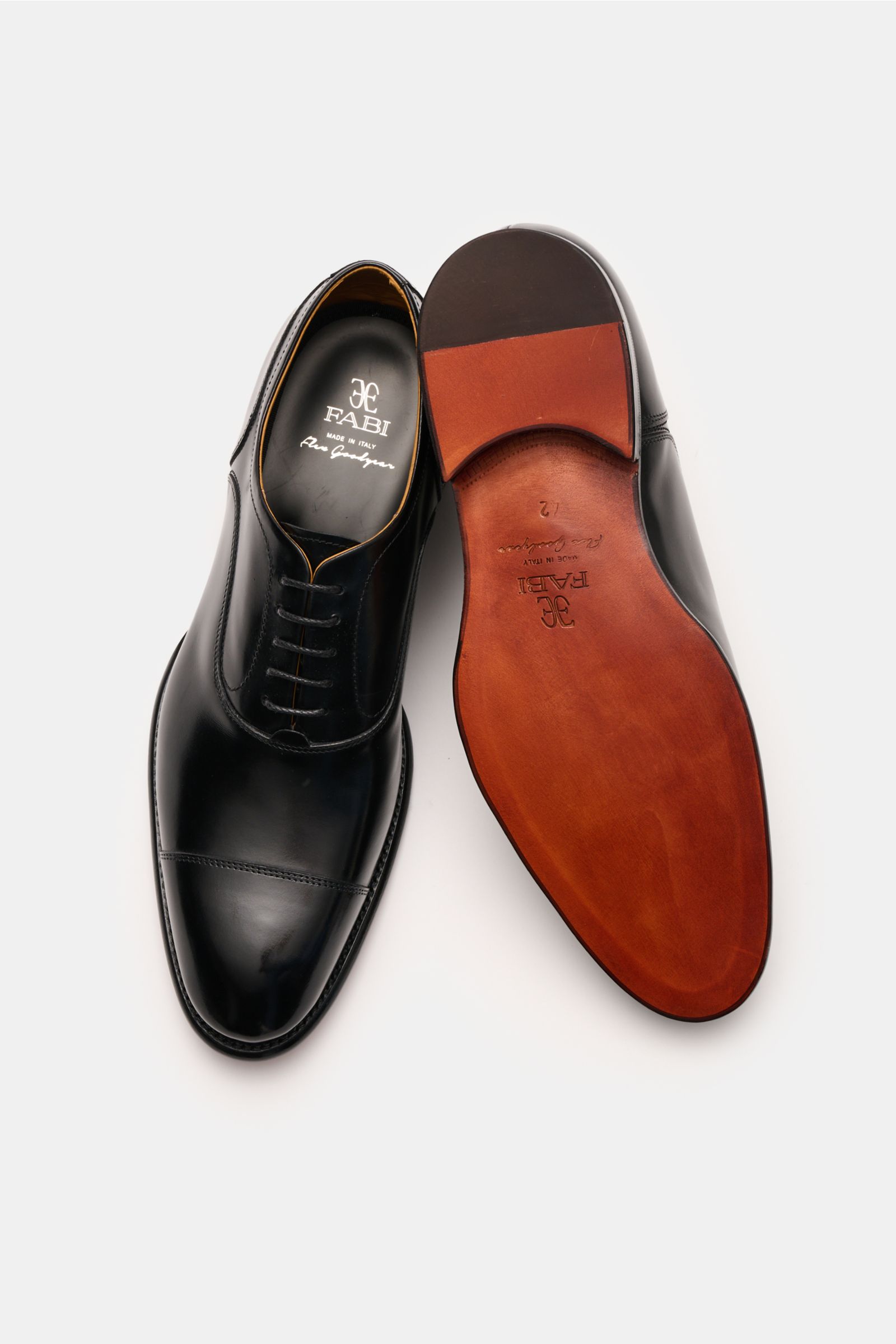 Fabi Oxford schwarz