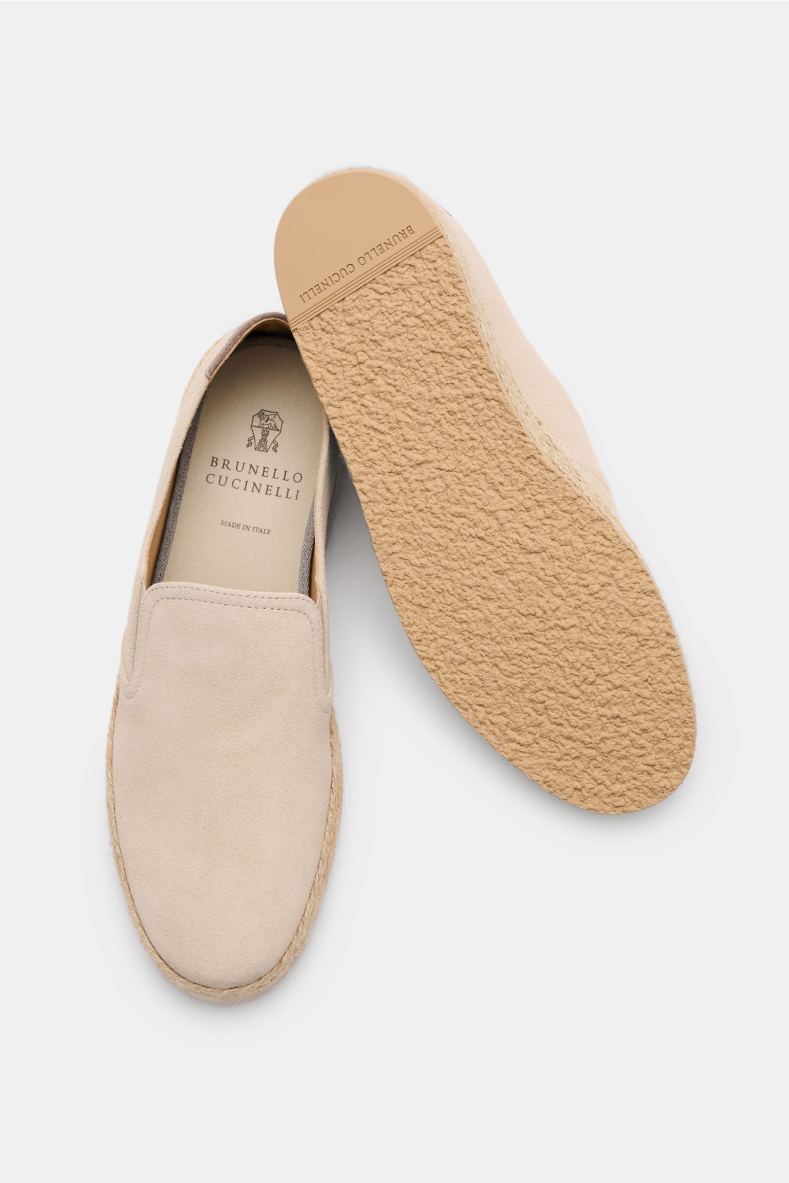 BRUNELLO CUCINELLI espadrilles sand BRAUN Hamburg