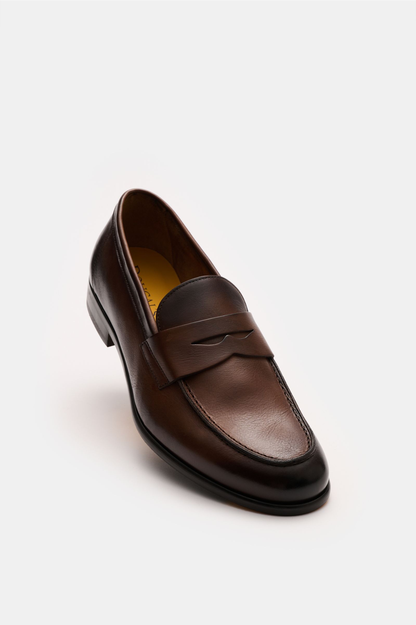 Doucal's Penny loafers 'Thiumph' dark brown