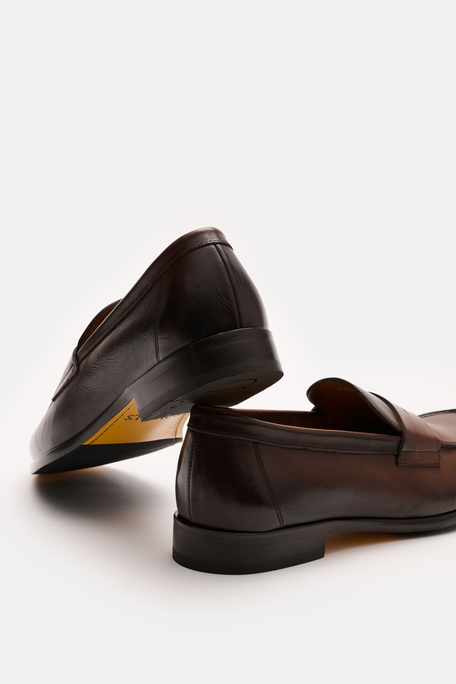 Doucal's Penny loafers 'Thiumph' dark brown