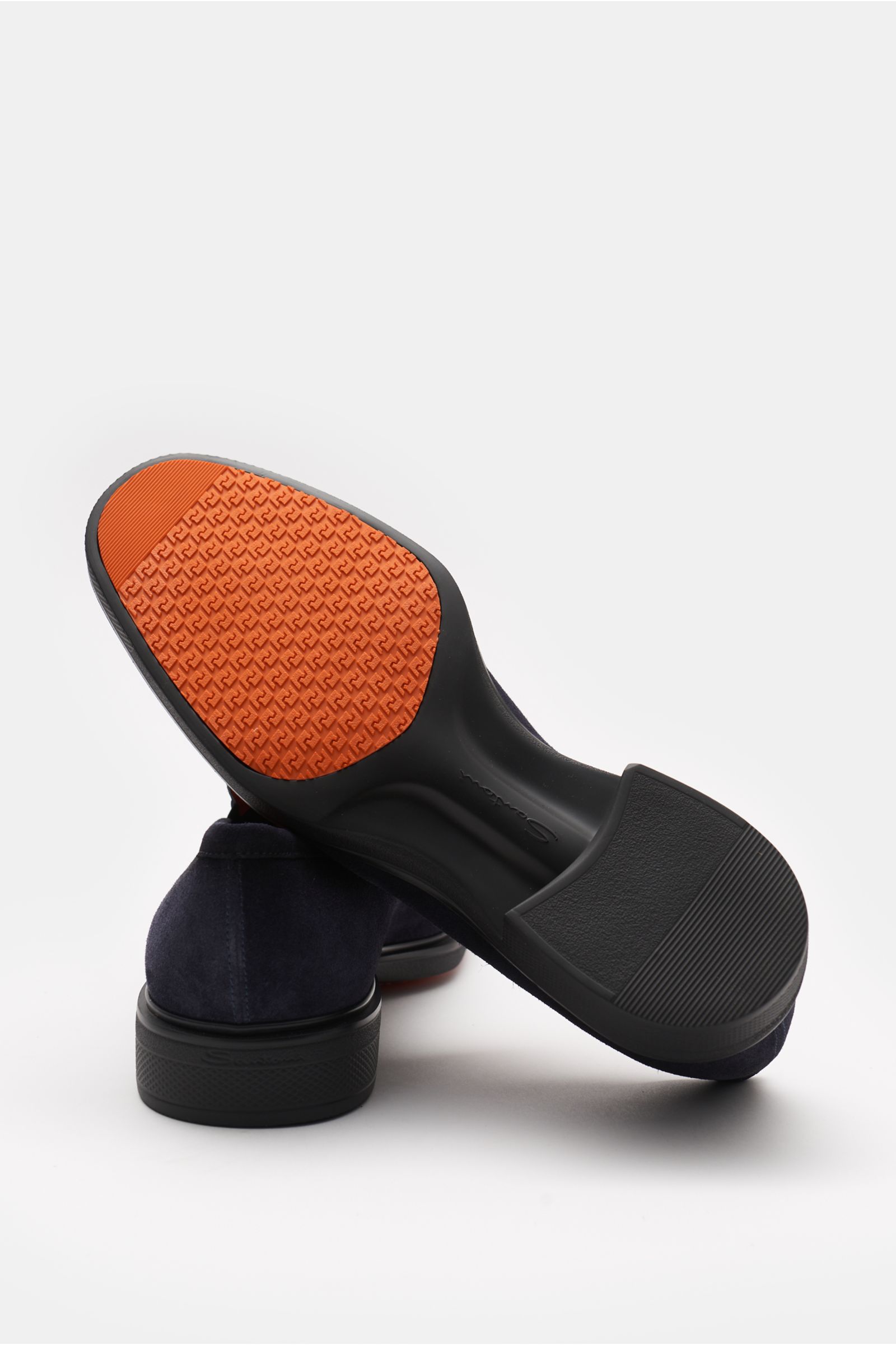 Santoni Penny Loafer navy