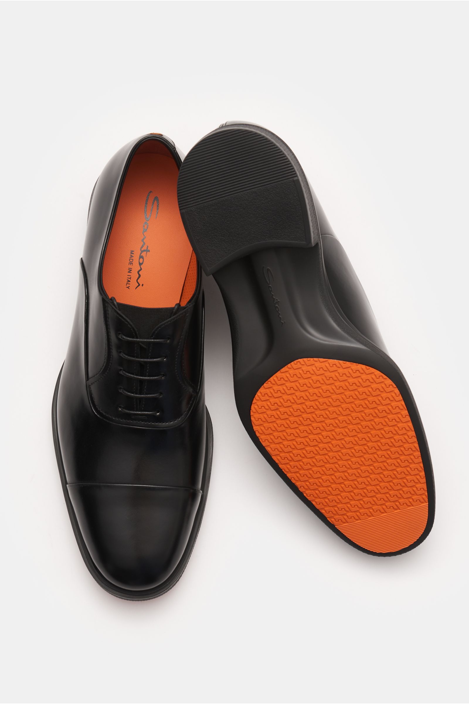 Santoni Oxford shoes black