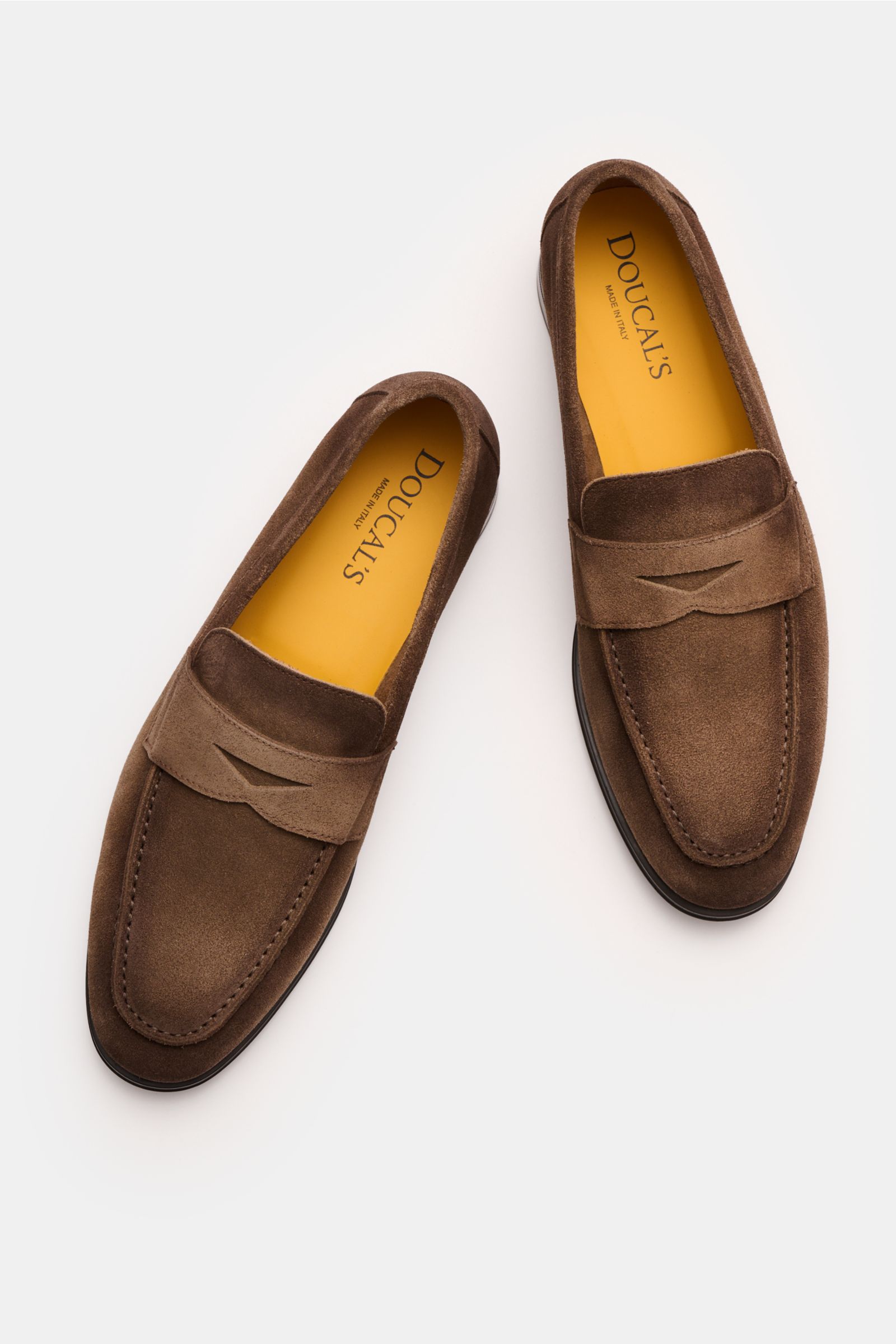 Doucal's Penny loafers brown