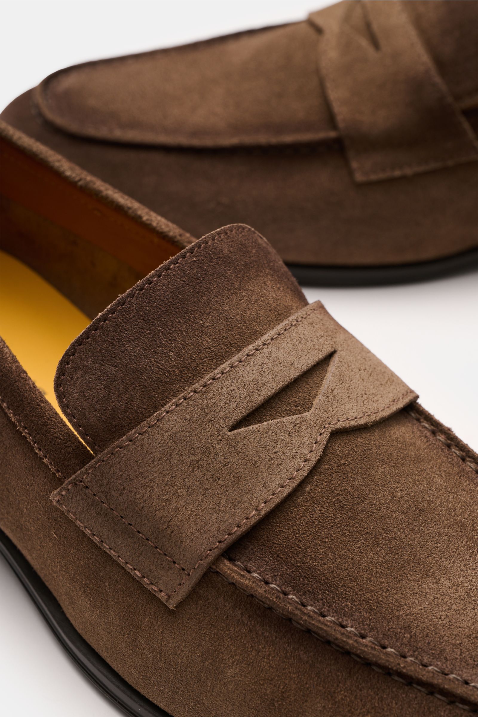 Doucal's Penny loafers brown