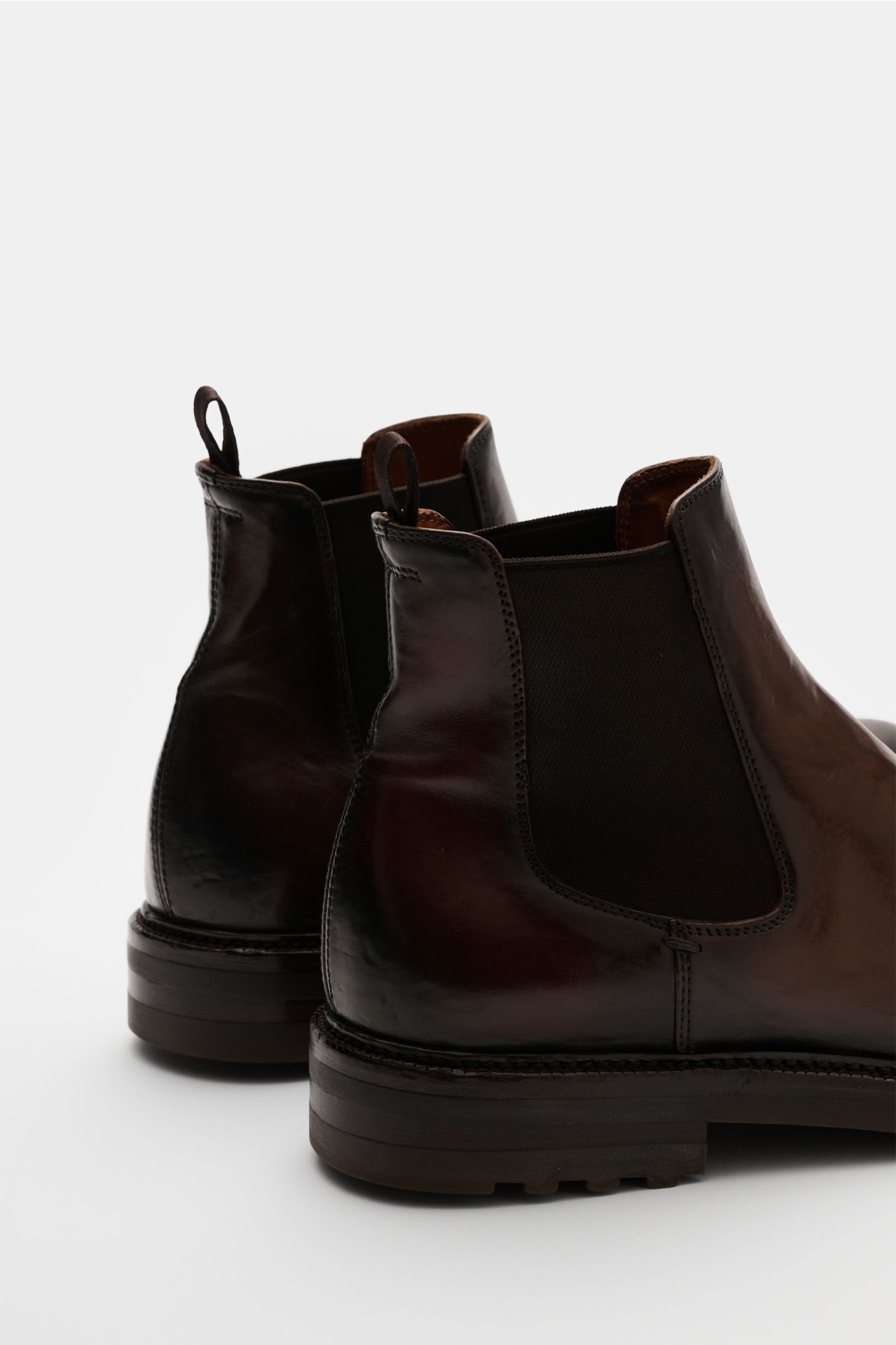 Officine Creative Chelsea Boot 'Aston Flexi 004' dunkelbraun