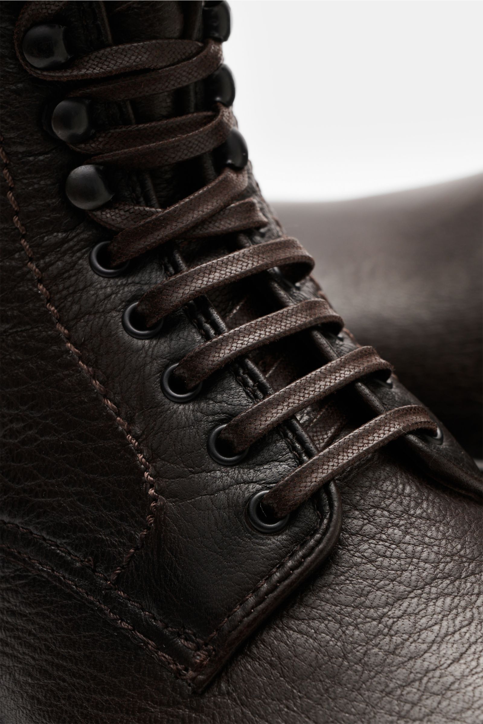 Officine Creative Schnürboot 'Hopkins Flexi 203' dunkelbraun