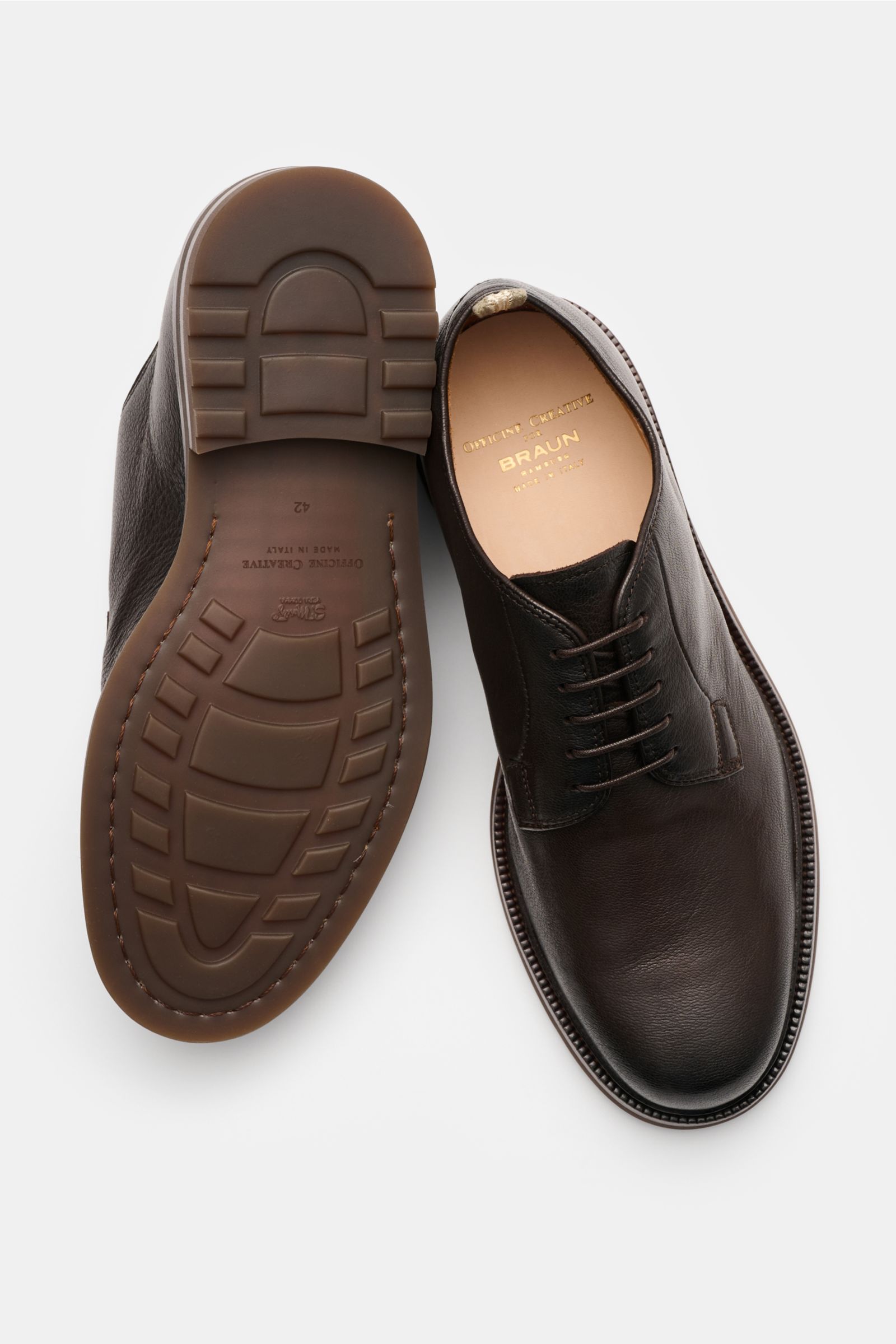 Officine Creative Derby 'Aston Flexi' dunkelbraun