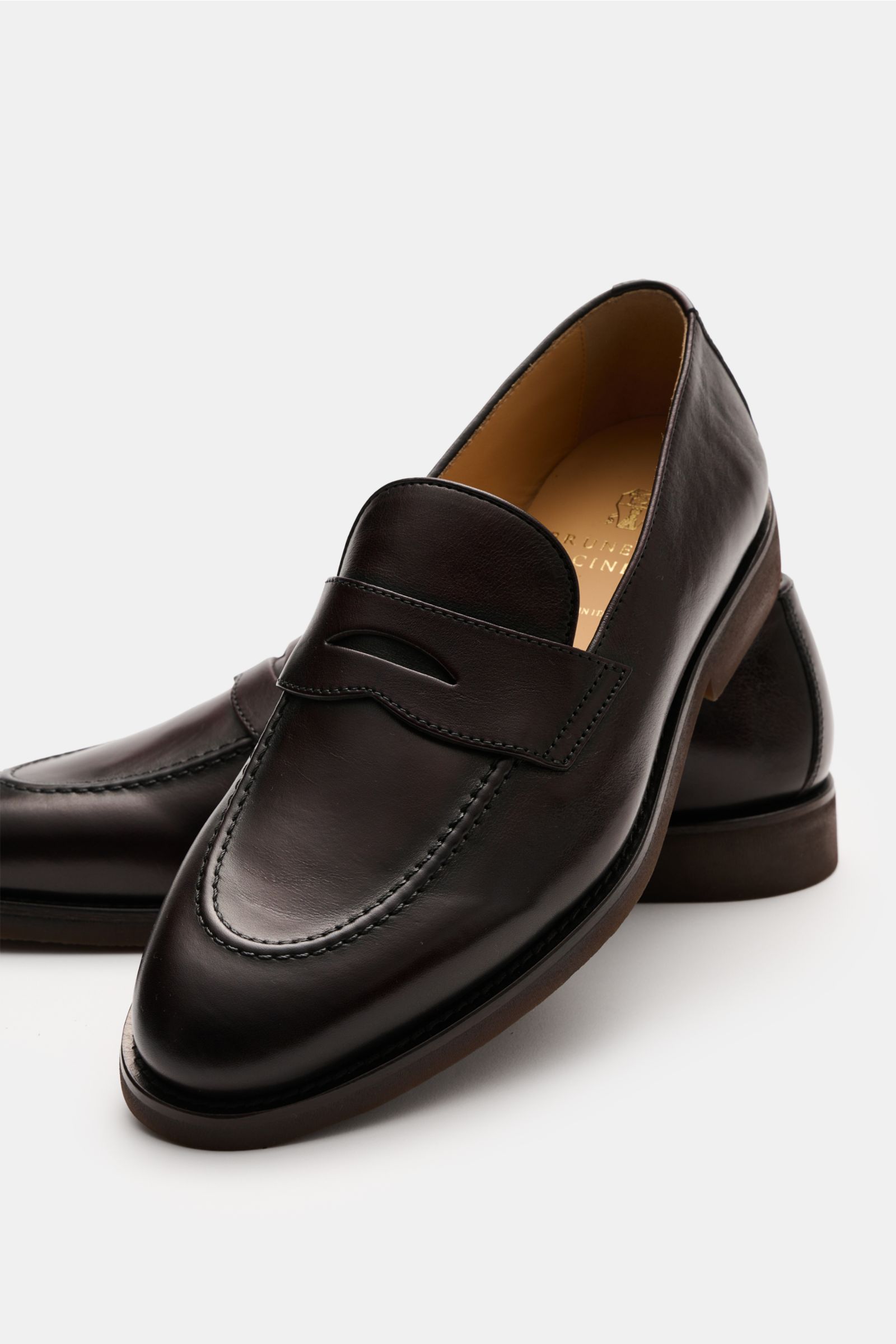 BRUNELLO CUCINELLI Penny loafers dark brown | BRAUN Hamburg BRUNELLO CUCINELLI Penny loafers dark brown | BRAUN Hamburg