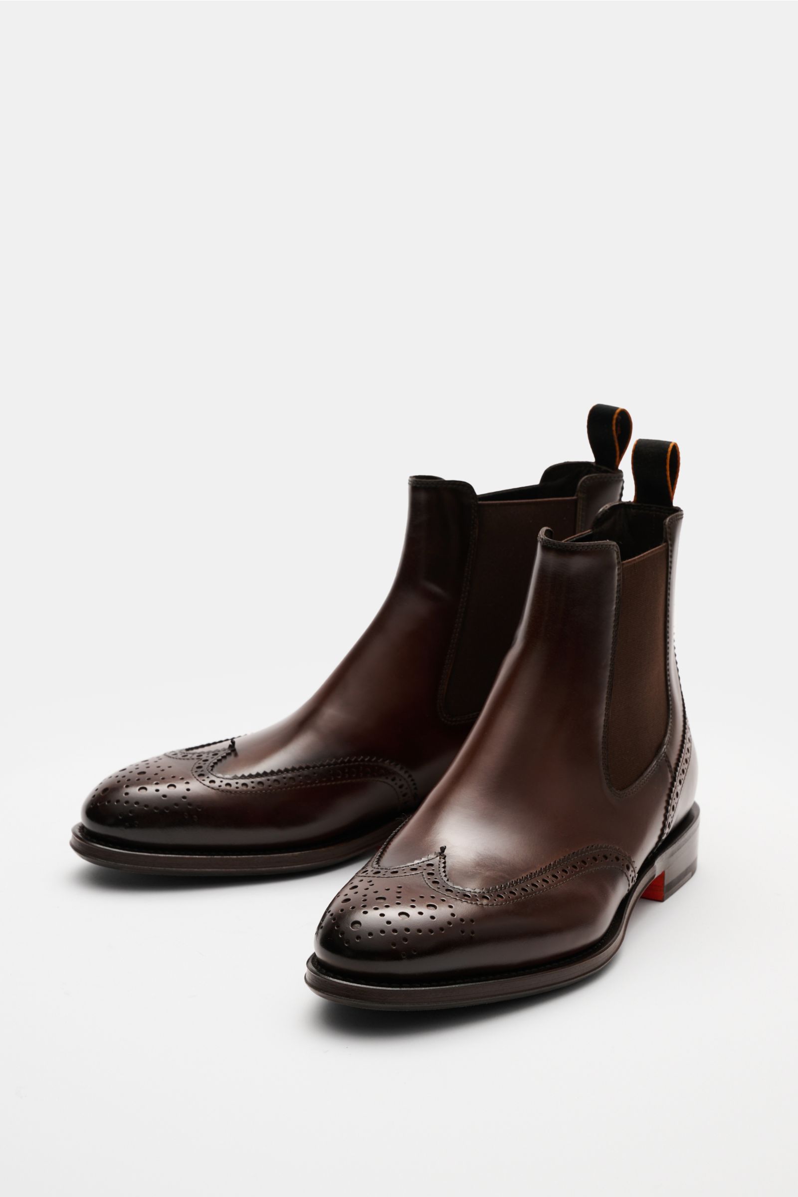 Santoni Chelsea Boot 'Colin' braun