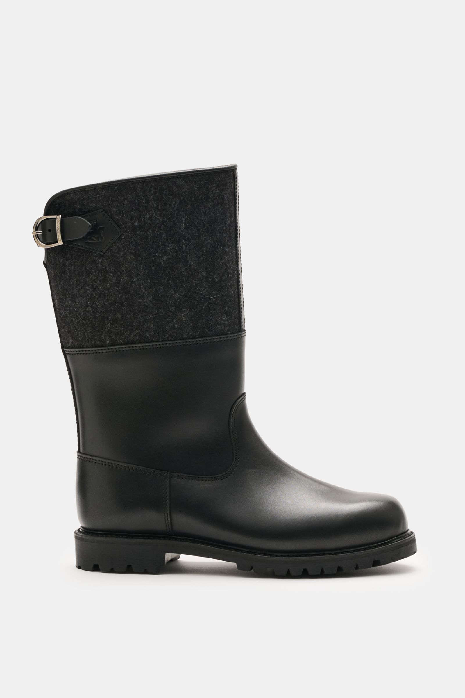 Ludwig Reiter Boot schwarz/dunkelgrau meliert