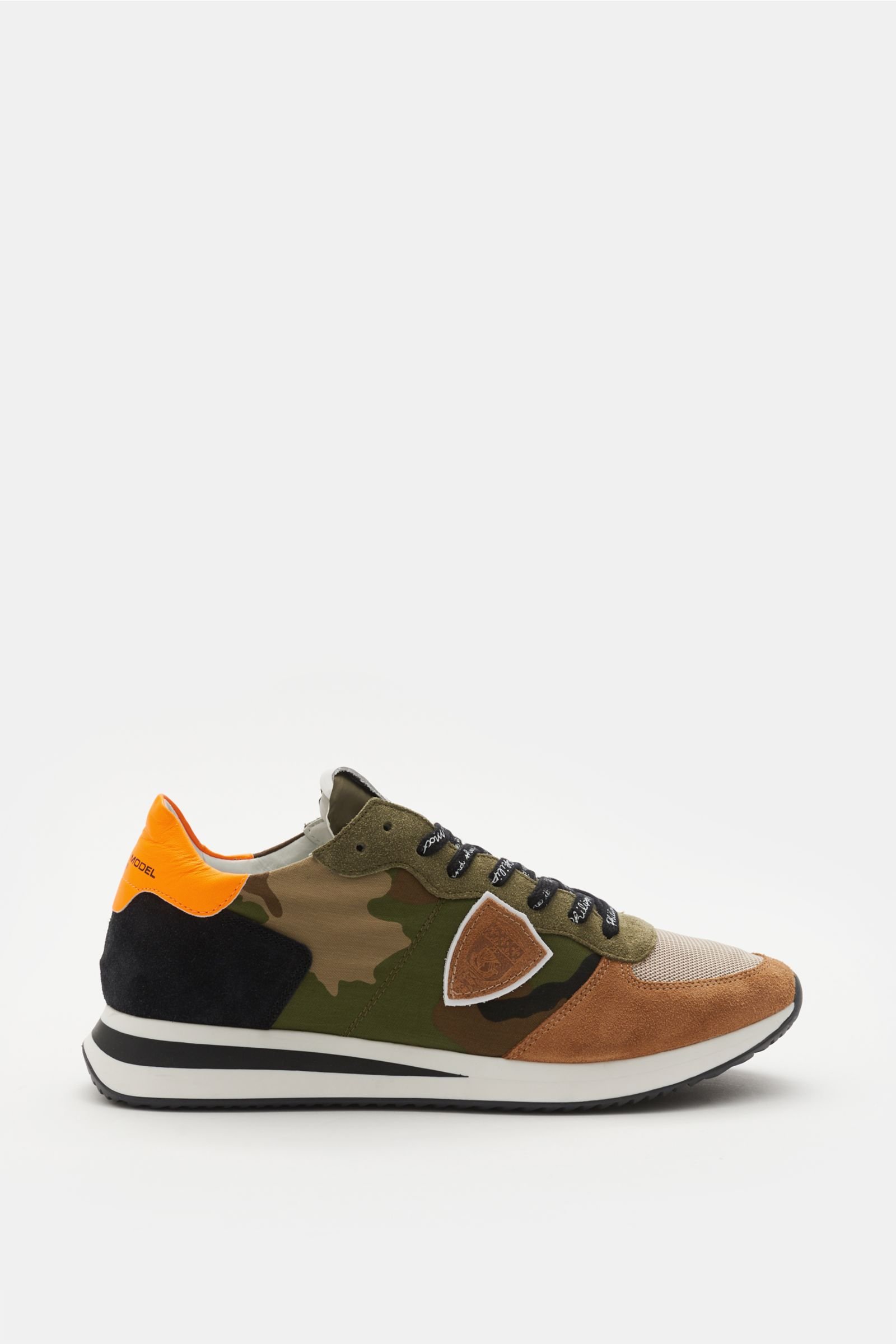 Sneaker 'Trpx Camouflage' oliv/hellbraun gemustert